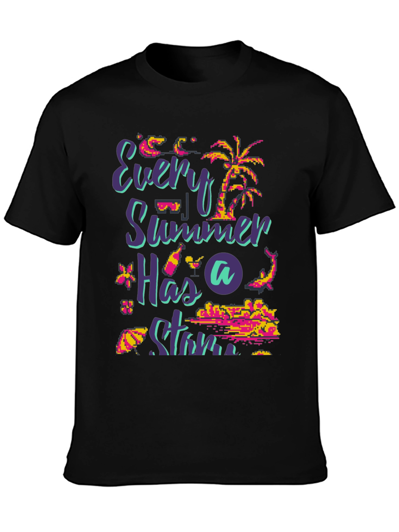 Retro Summer Graphic T-Shirt