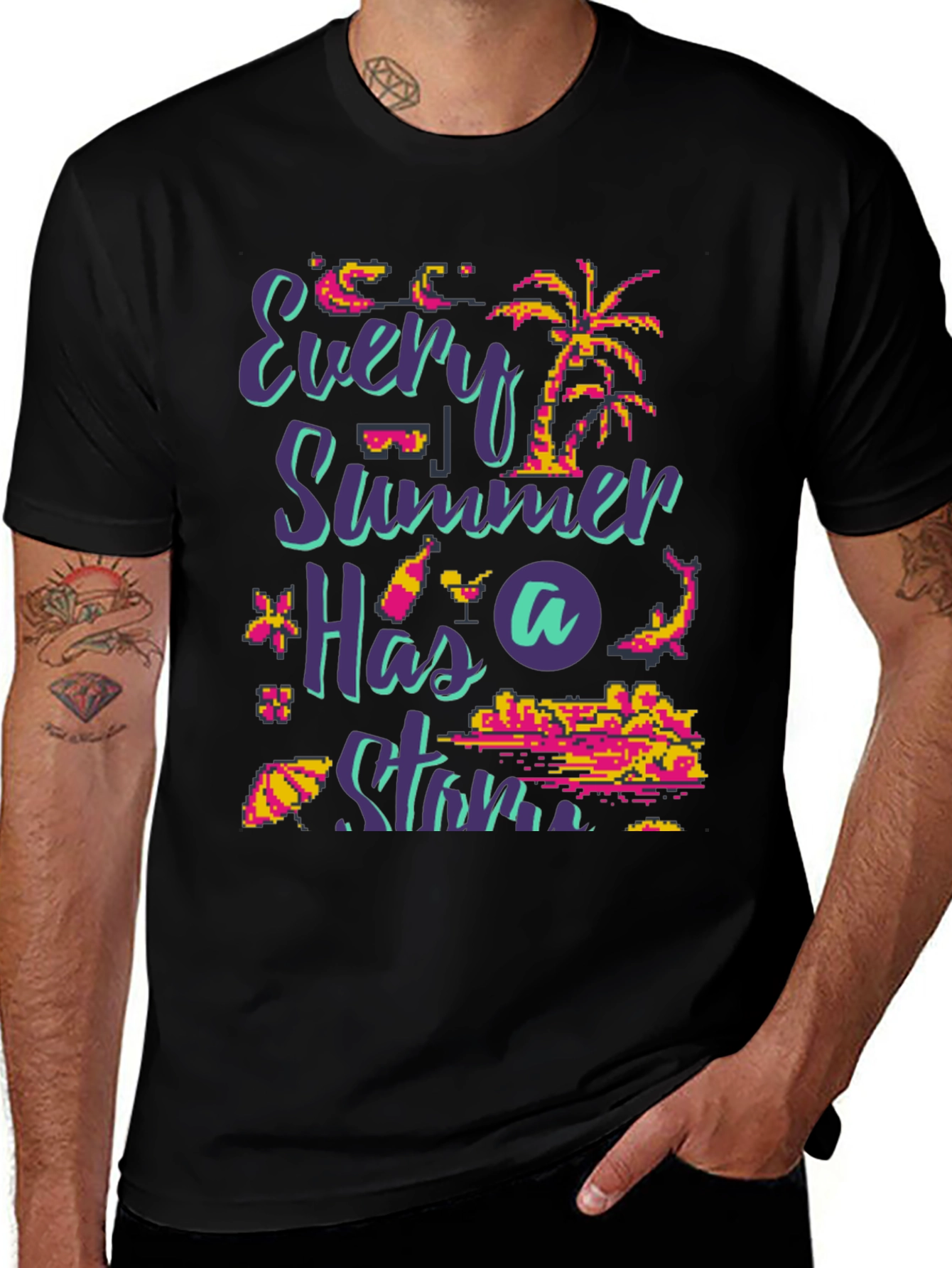 Retro Summer Graphic T-Shirt