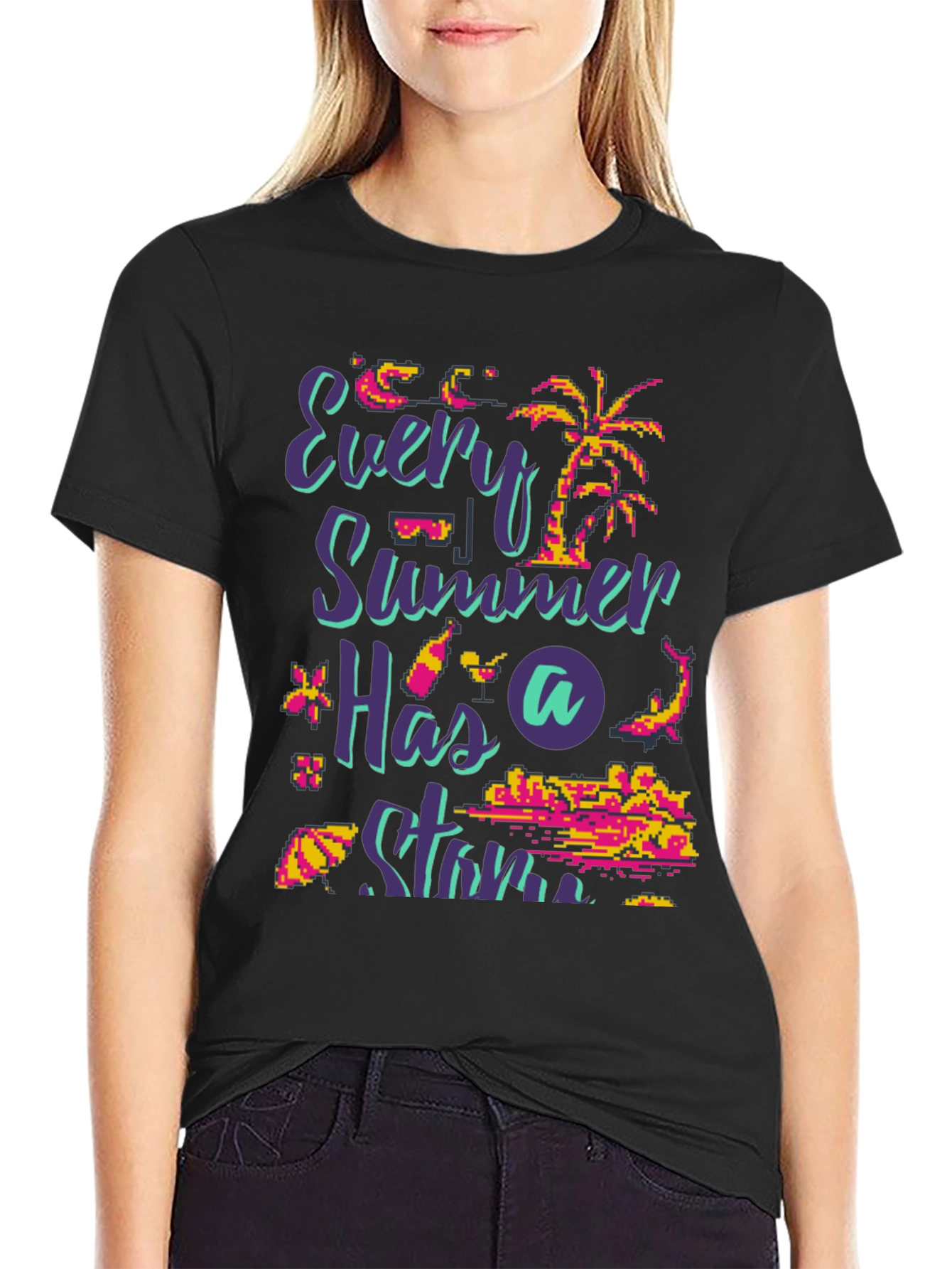 Retro Summer Graphic T-Shirt