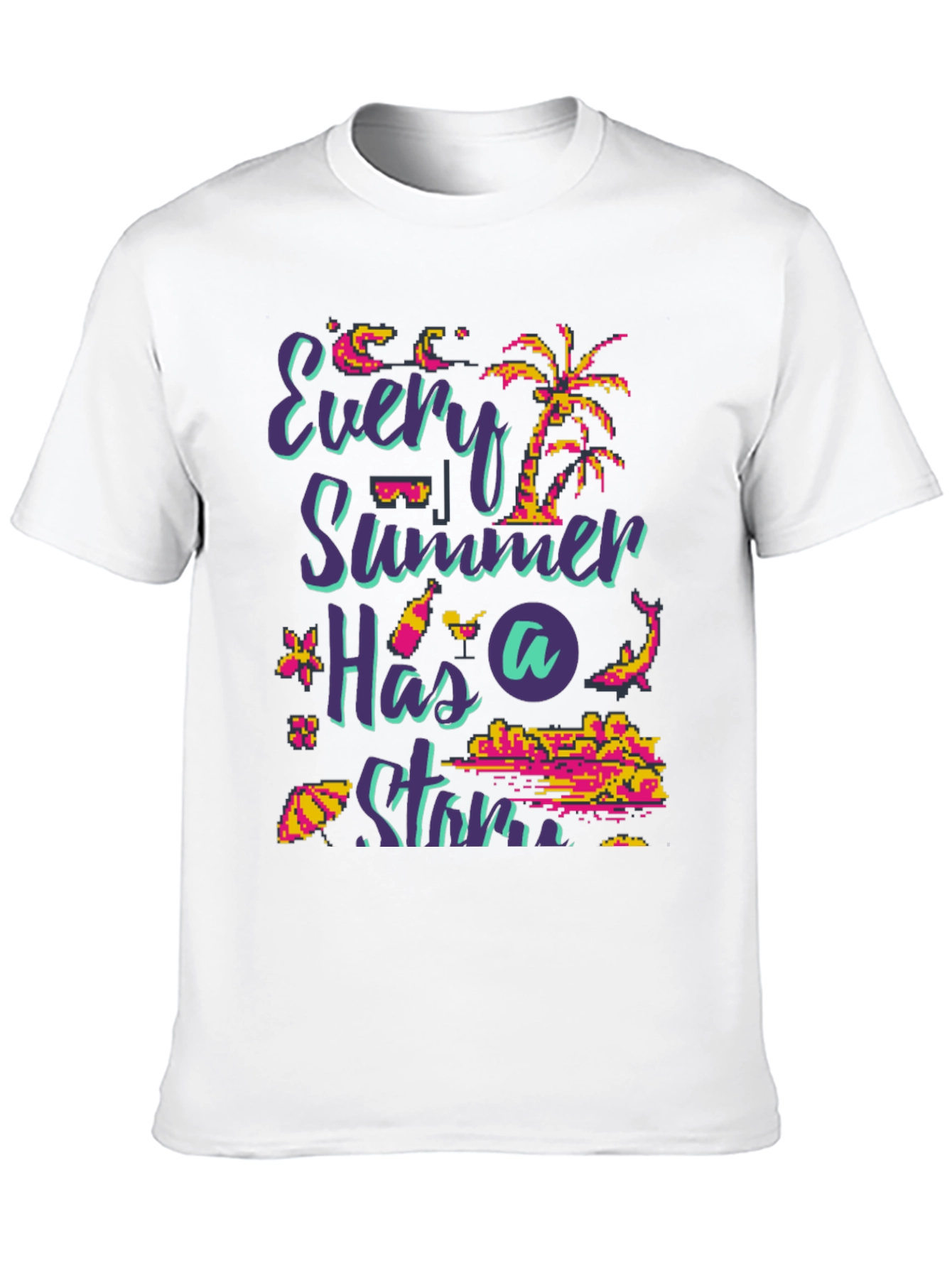 Retro Summer Graphic T-Shirt