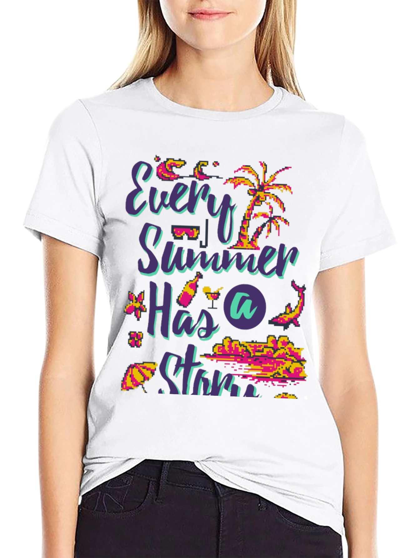 Retro Summer Graphic T-Shirt