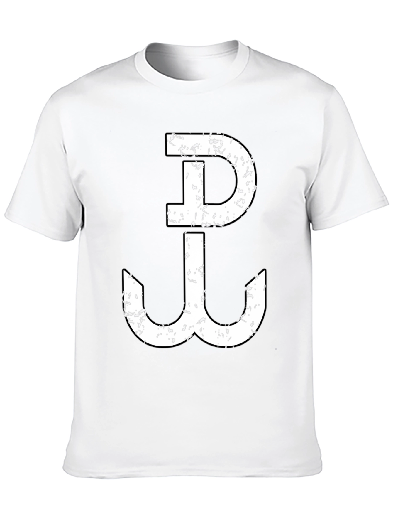 Warsaw Uprising Anchor Symbol Black T-Shirt