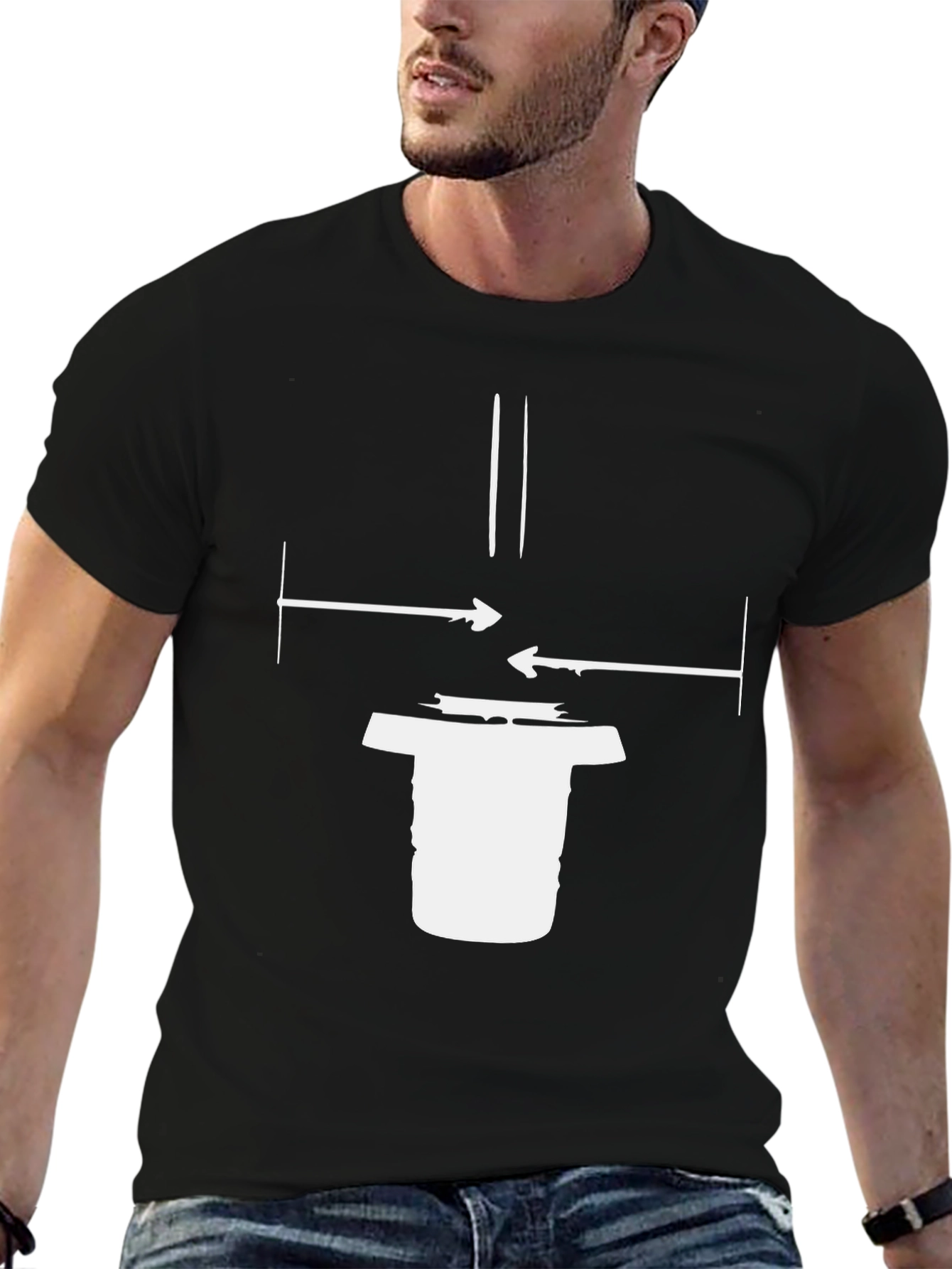Funny Physics T-Shirt - Schrodingers Cat Design