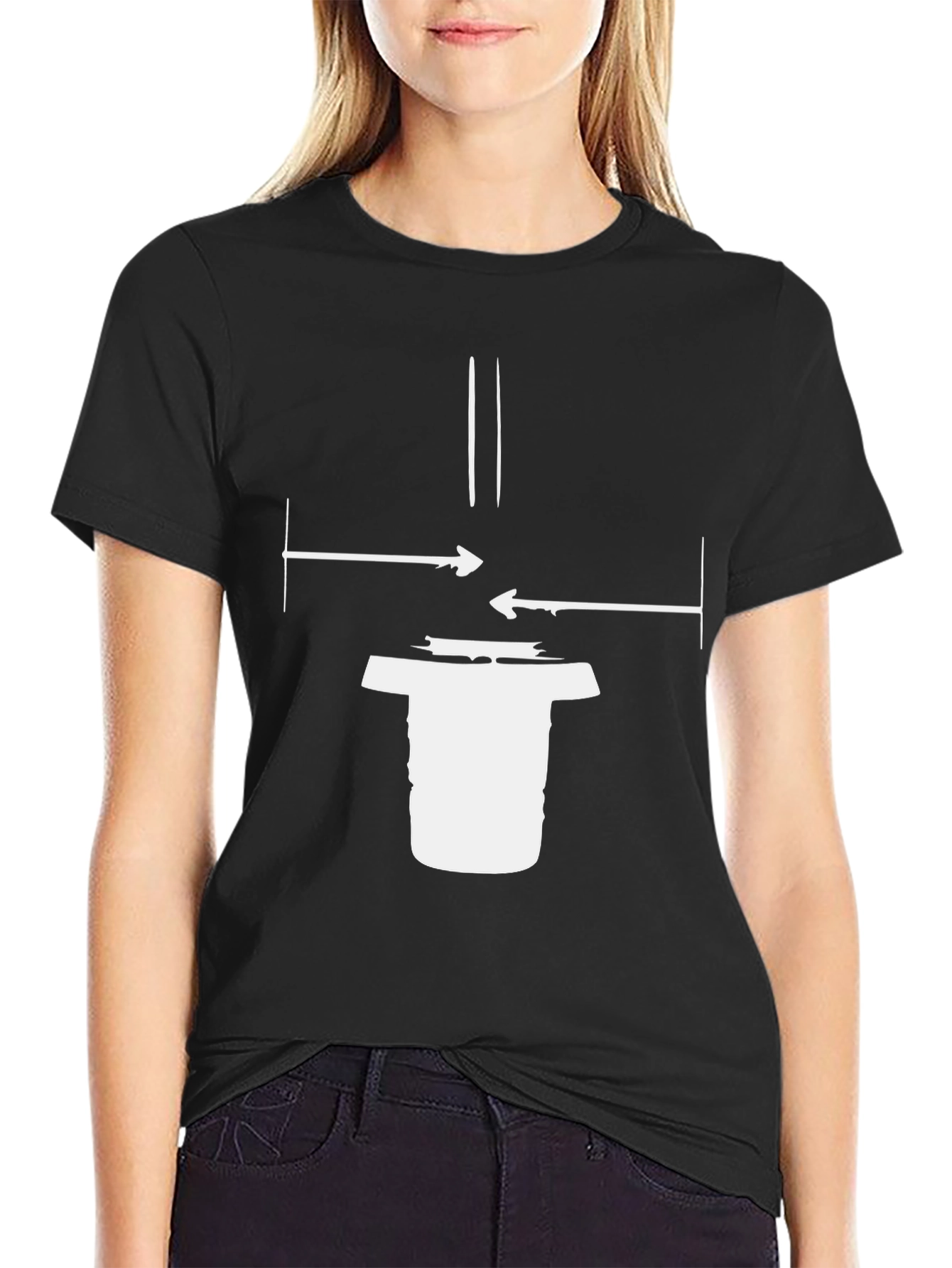 Funny Physics T-Shirt - Schrodingers Cat Design