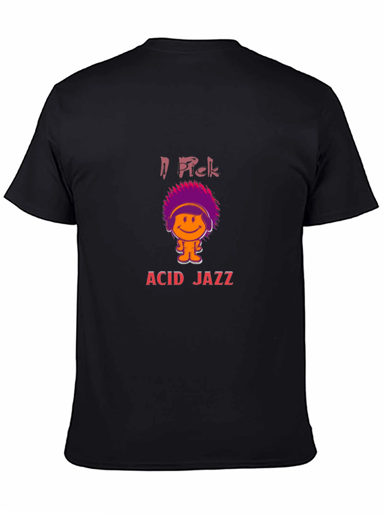 I Rek Acid Jazz Black T-Shirt