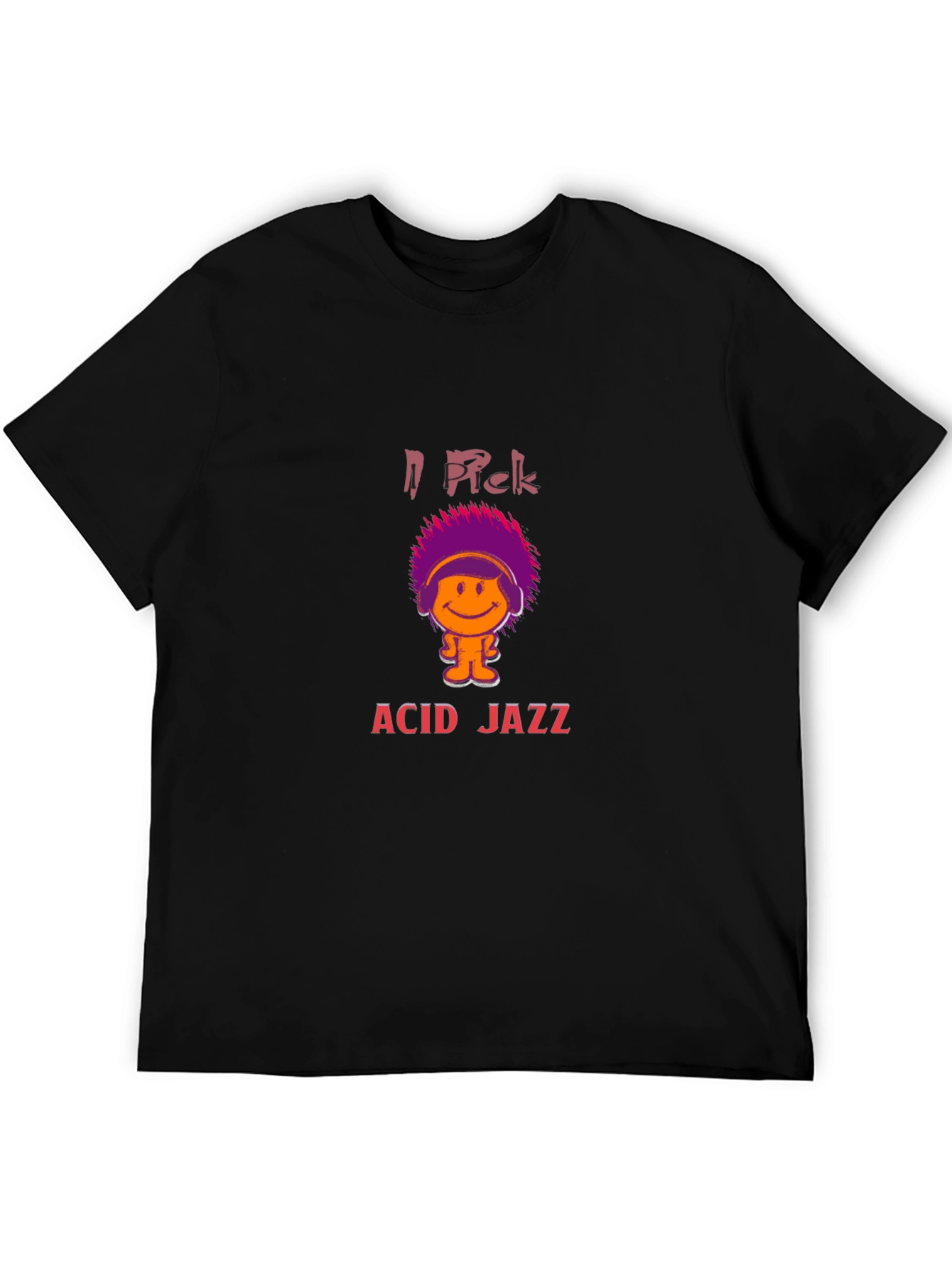 I Rek Acid Jazz Black T-Shirt