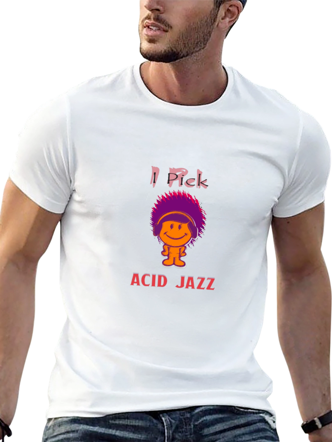I Rek Acid Jazz Black T-Shirt