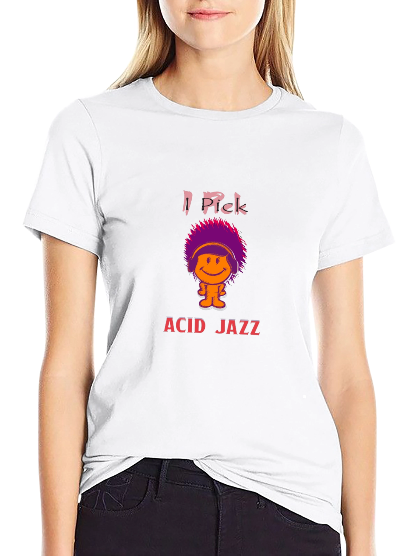 I Rek Acid Jazz Black T-Shirt