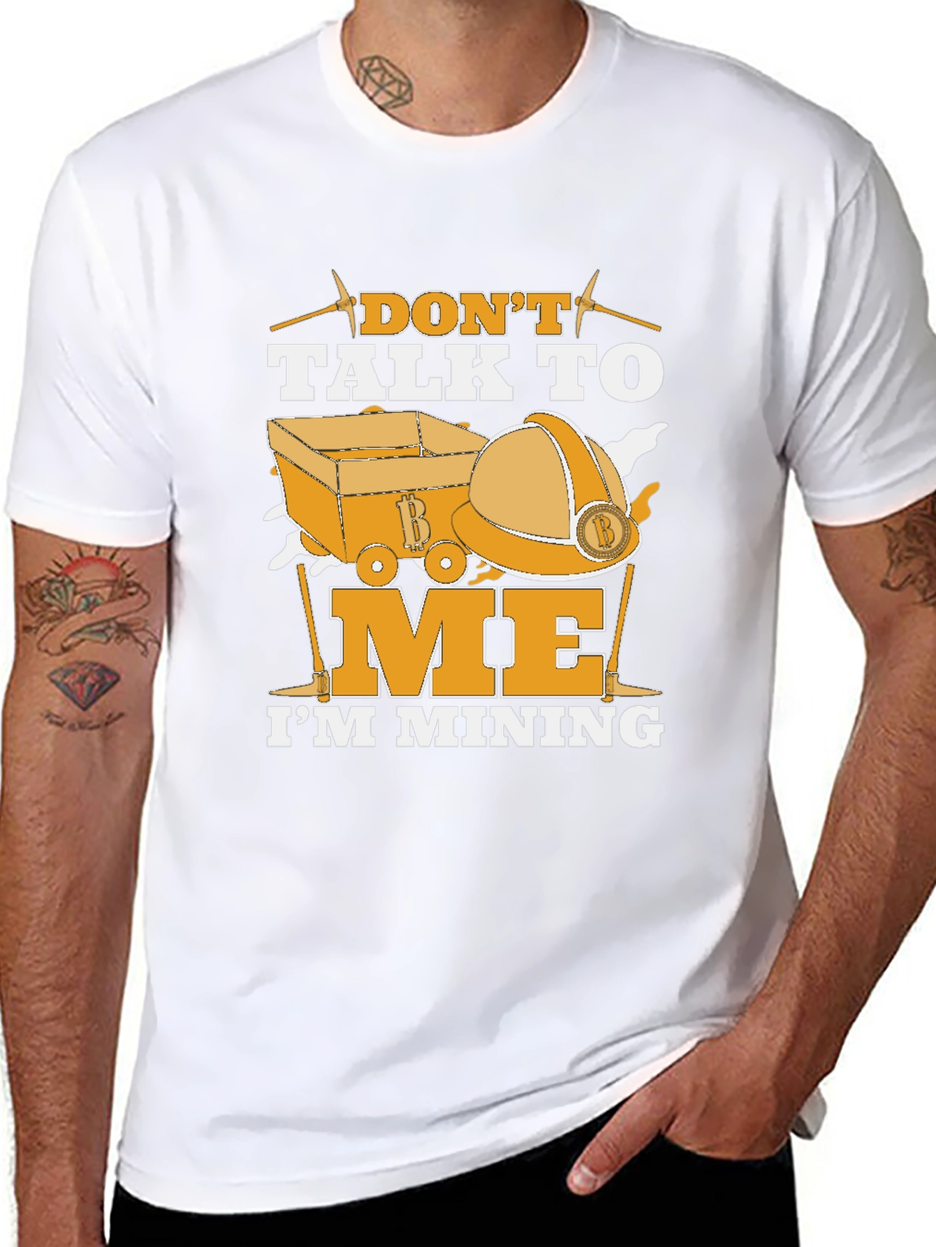 Dont Talk To Me Im Mining T-Shirt