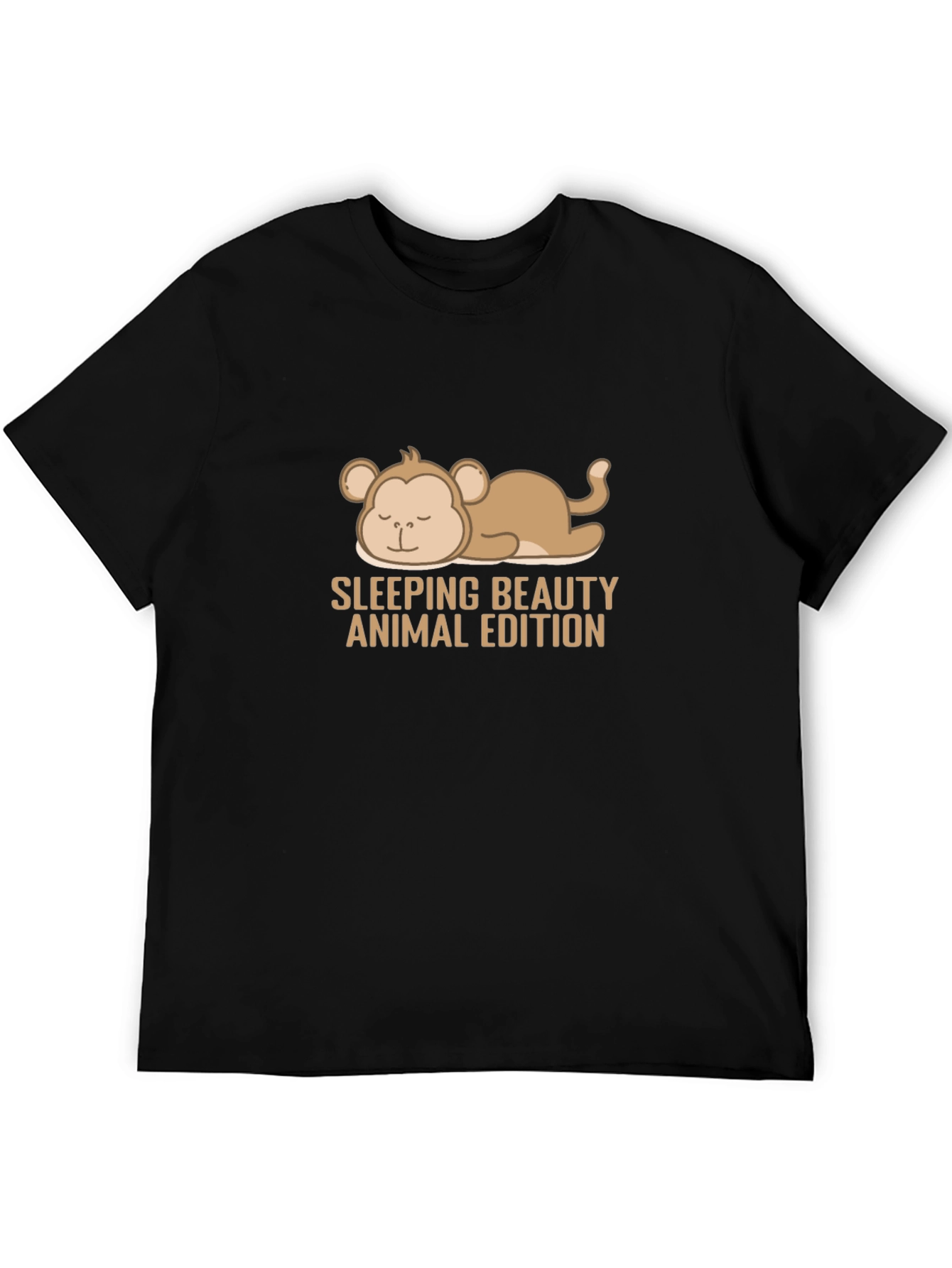 Sleeping Beauty Monkey Graphic Tee