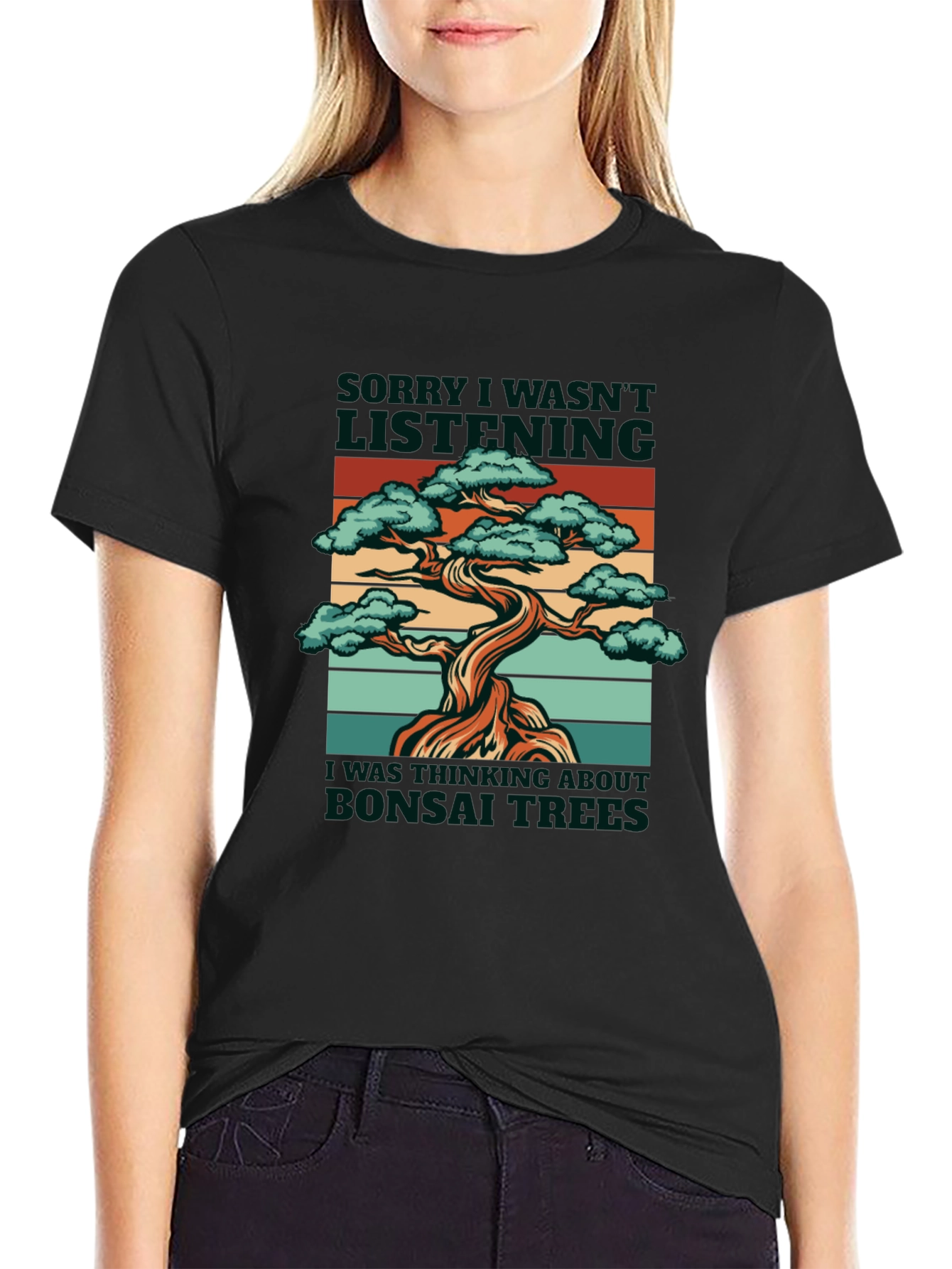 Bonsai Tree Graphic T-Shirt - I Like Bonsai