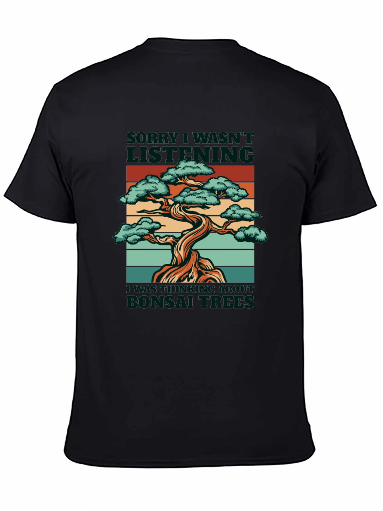 Bonsai Tree Graphic T-Shirt - I Like Bonsai