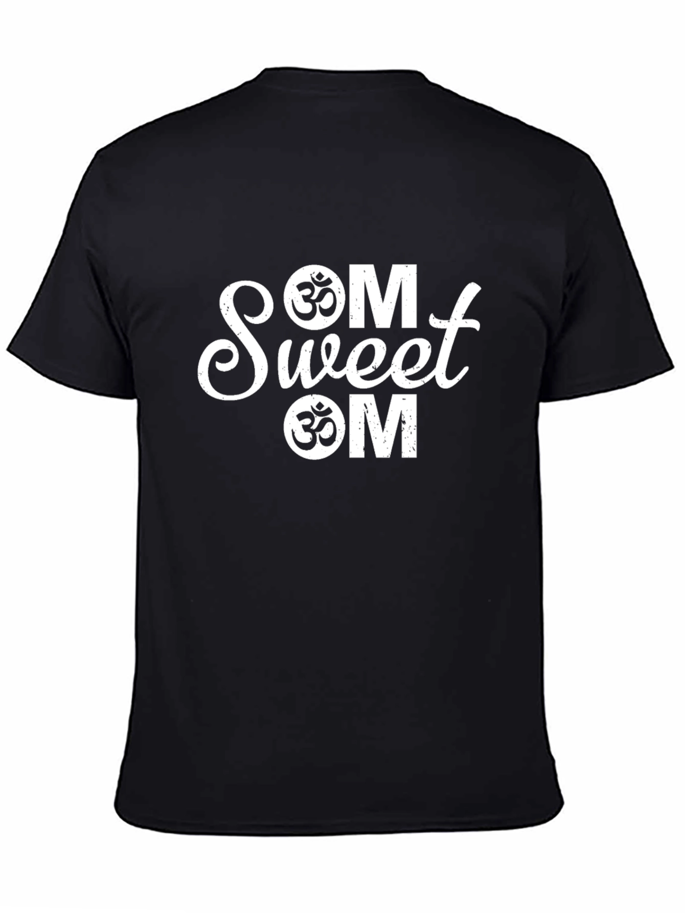 Om Sweet Om T-Shirt - Black Graphic Tee