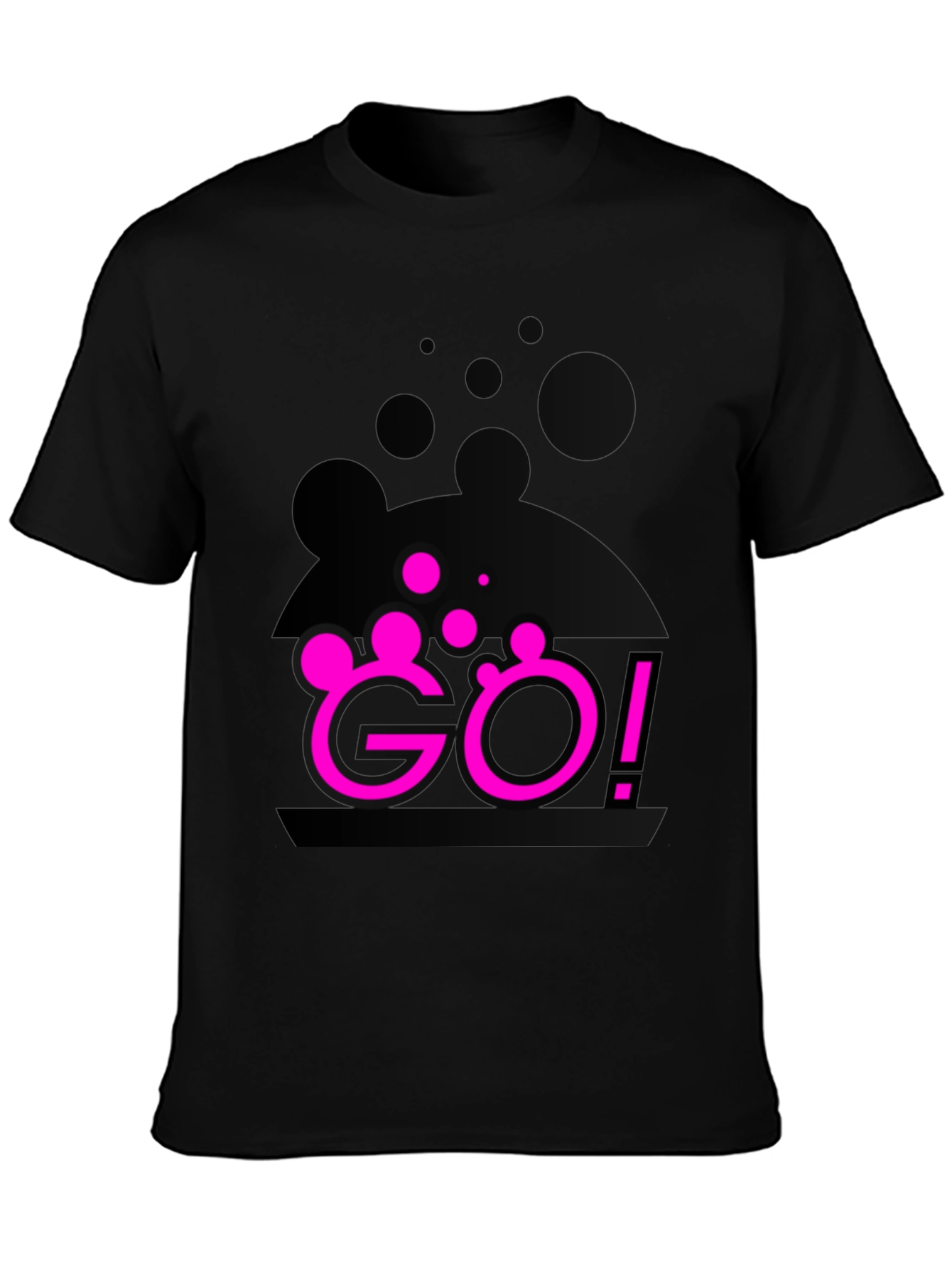 Bold Go! Graphic Tee - Modern Streetwear
