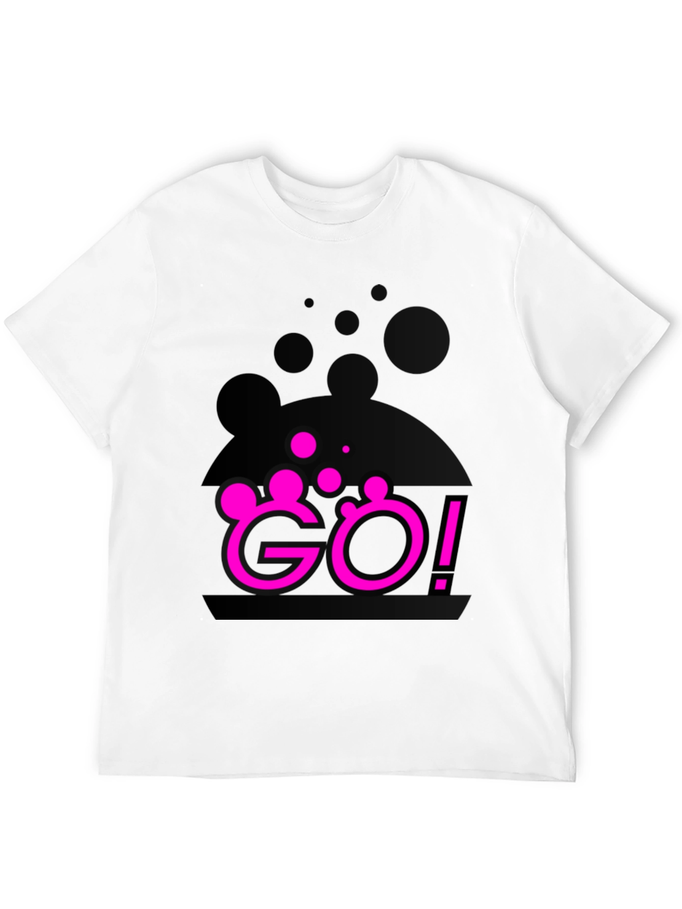 Bold Go! Graphic Tee - Modern Streetwear