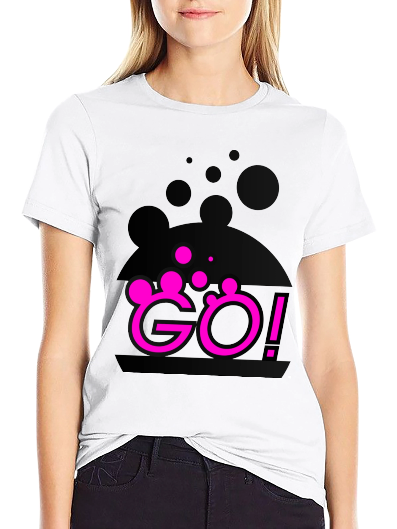 Bold Go! Graphic Tee - Modern Streetwear