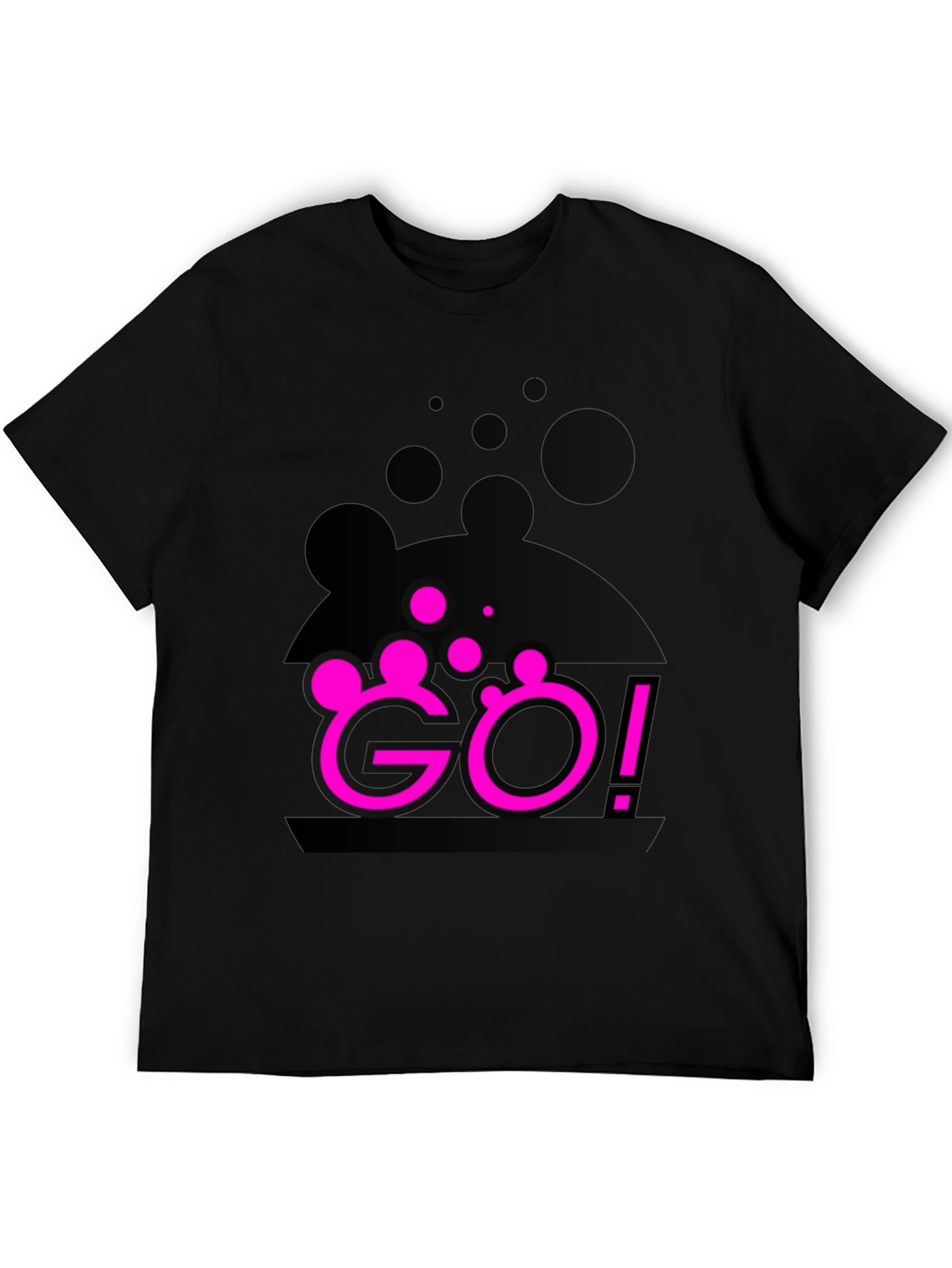 Bold Go! Graphic Tee - Modern Streetwear