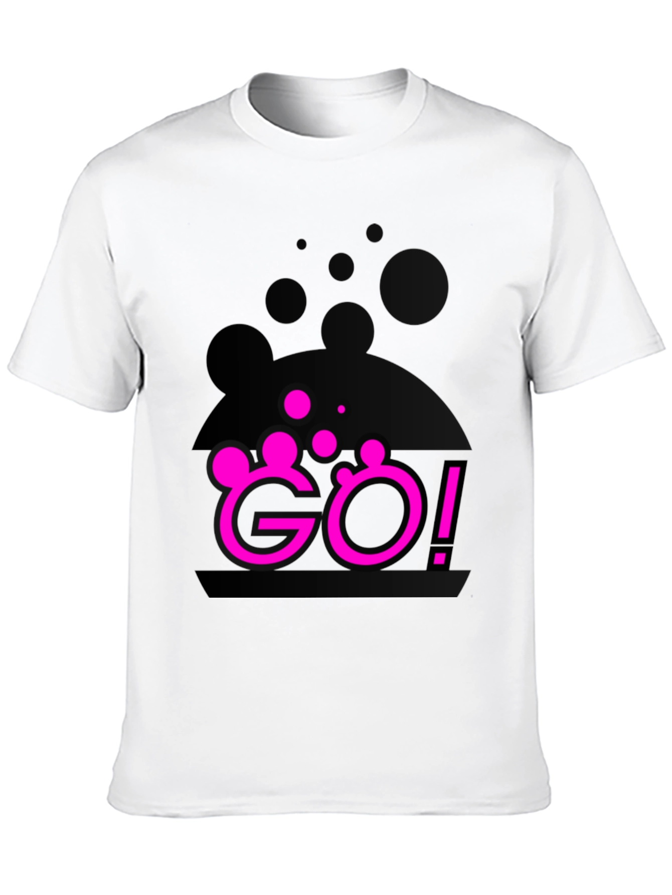 Bold Go! Graphic Tee - Modern Streetwear