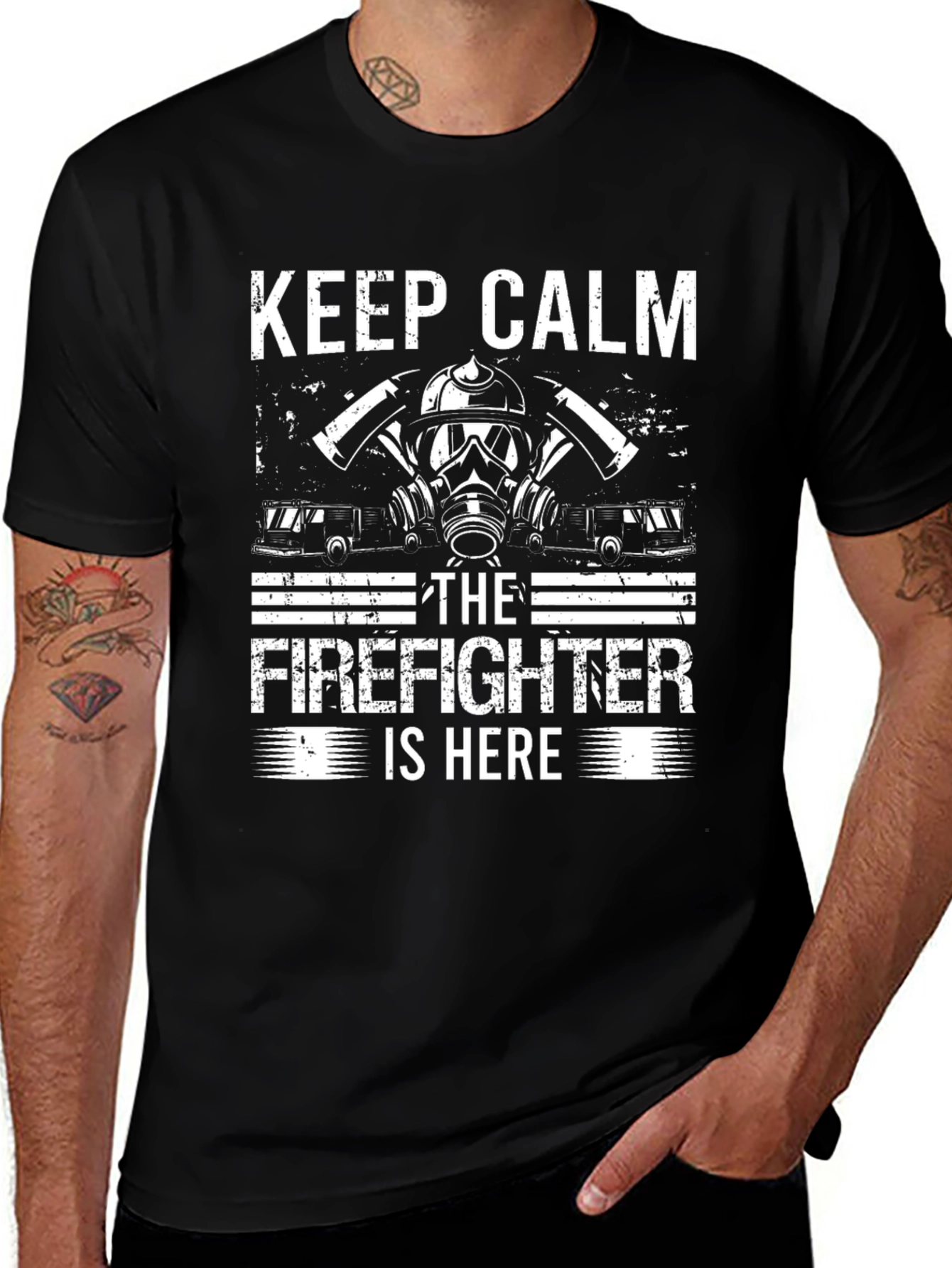 Keep Calm Firefighter T-Shirt