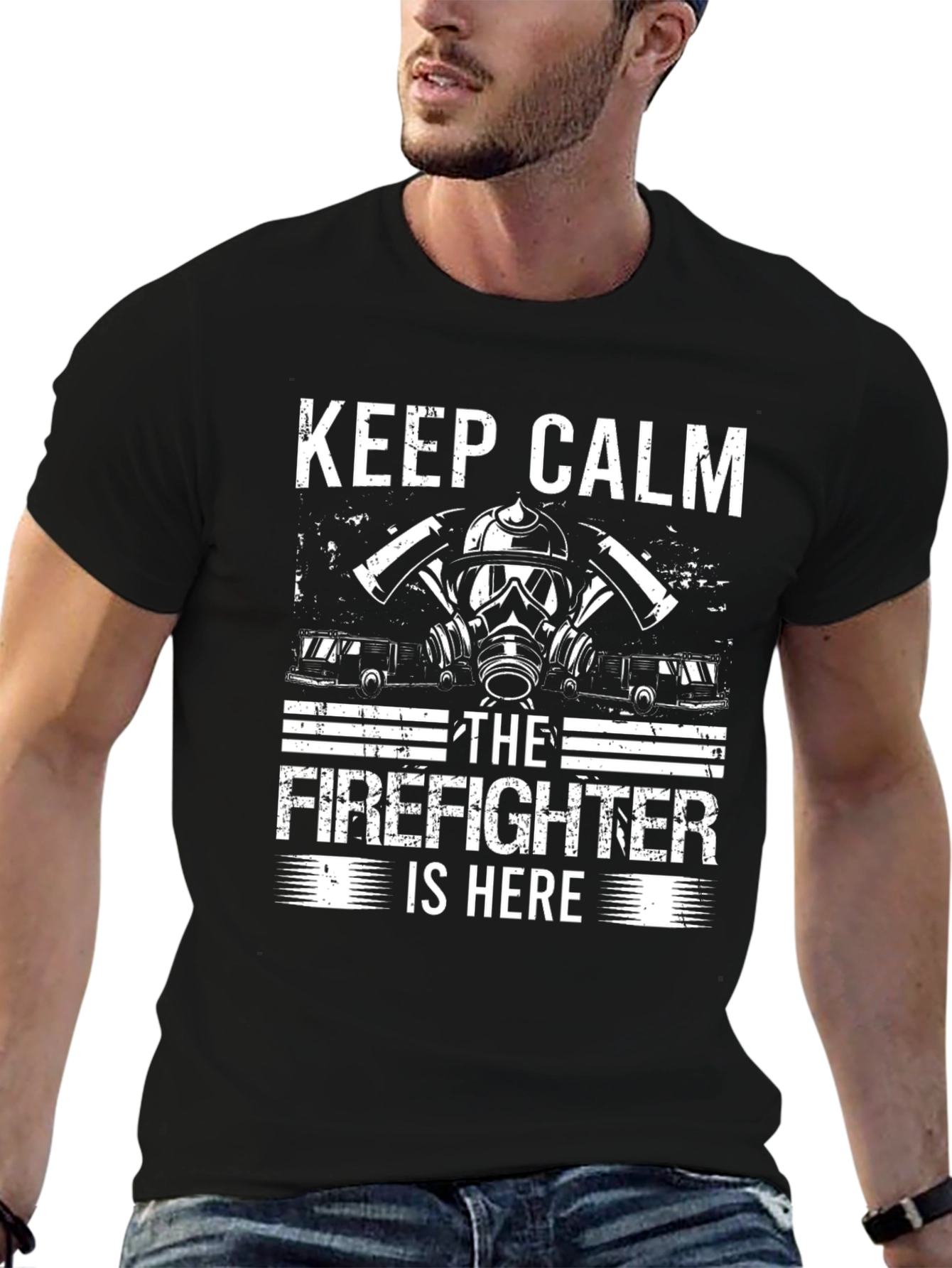 Keep Calm Firefighter T-Shirt