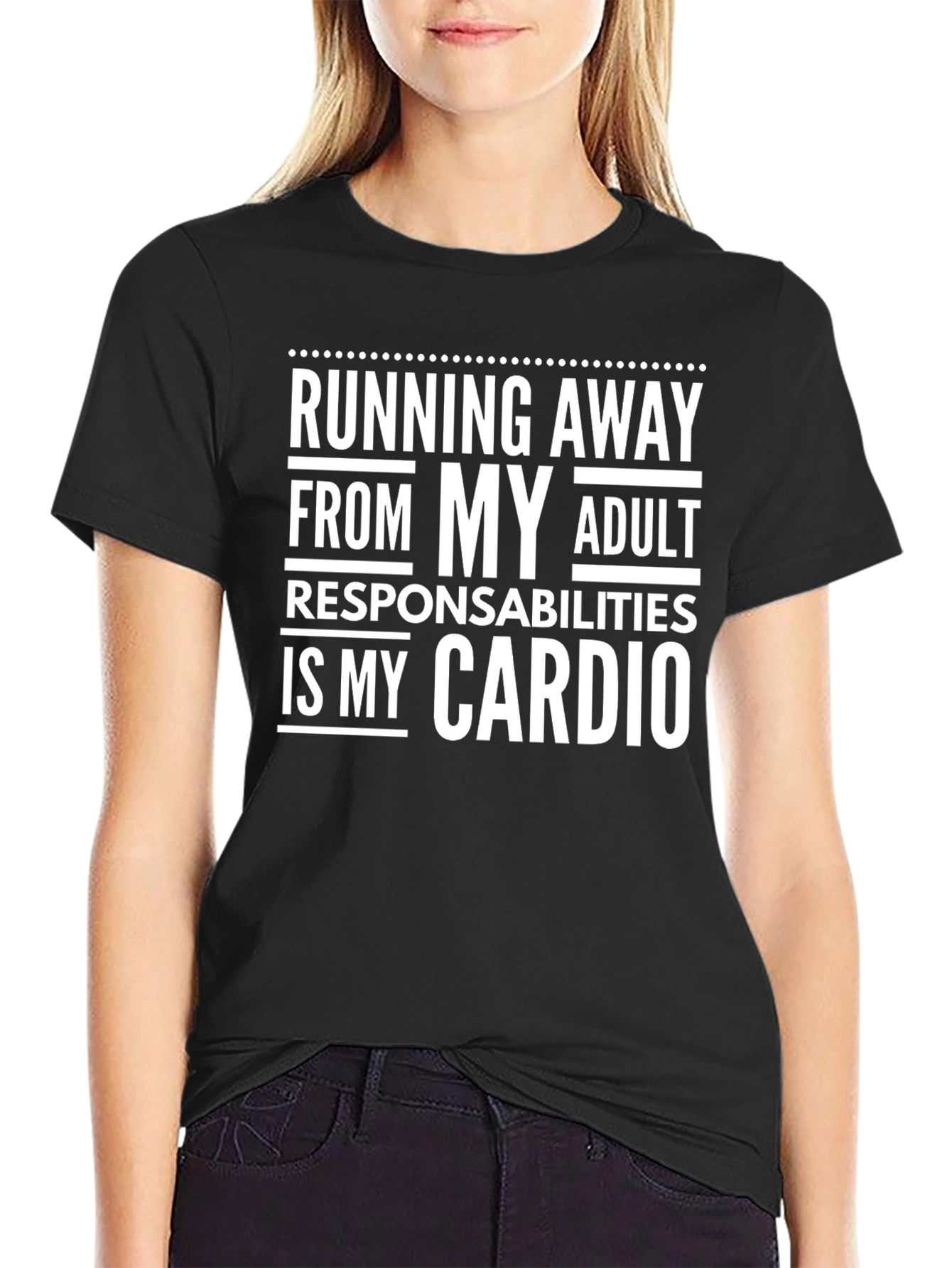 Running Away From My Adult Responsibilities T-Shirt