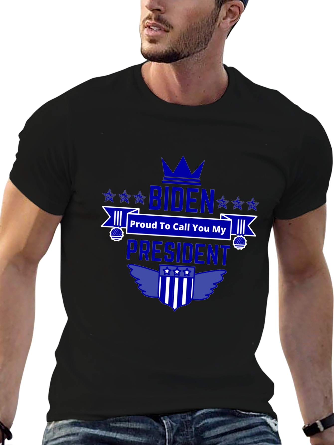 Biden Proud President Graphic Tee - Patriotic Apparel