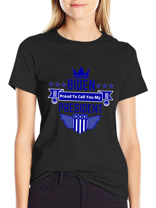 Biden Proud President Graphic Tee - Patriotic Apparel