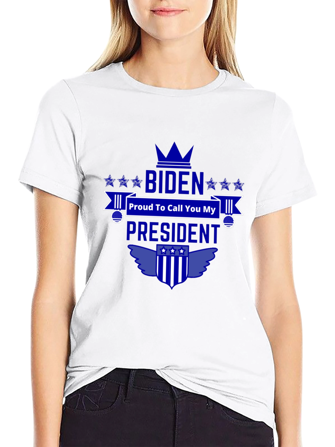 Biden Proud President Graphic Tee - Patriotic Apparel