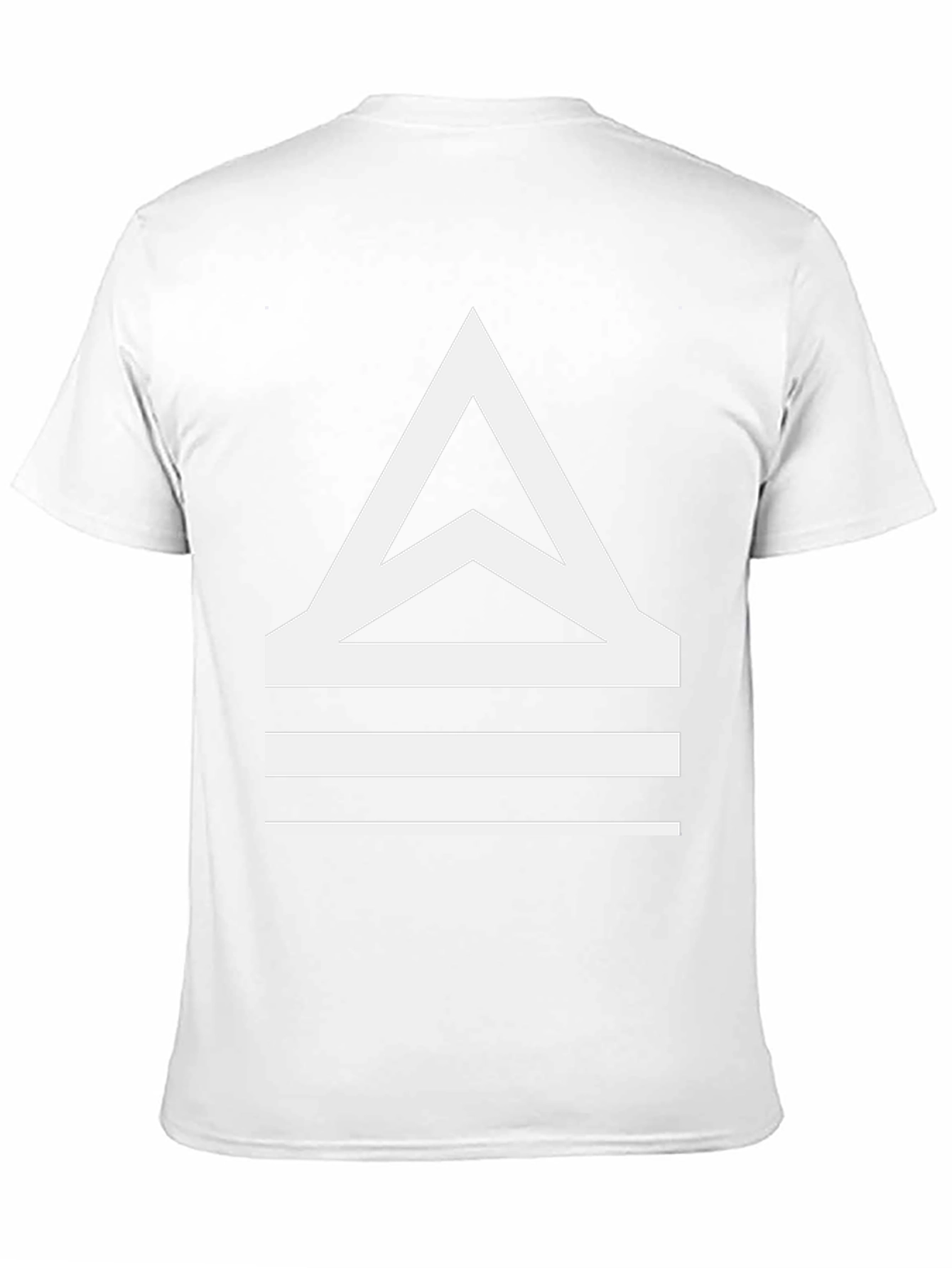 Modern Geometric Triangle Graphic Tee