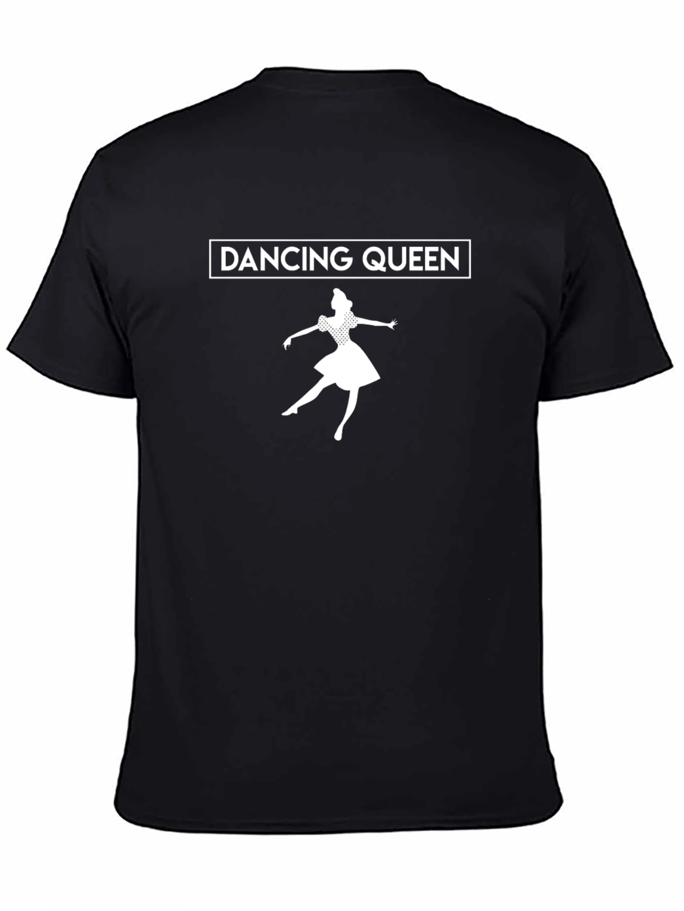 Dancing Queen Graphic Tee - Black Unisex T-Shirt