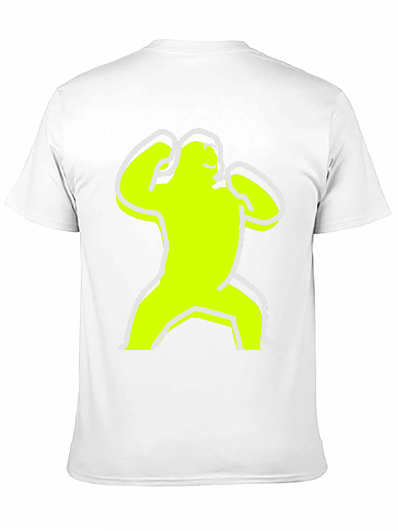 Black T-Shirt - Cartoon Graphic