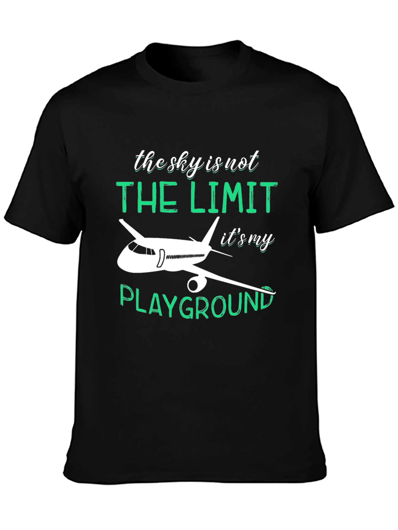 Pilot Playground Graphic Tee - Aviation Shirt
