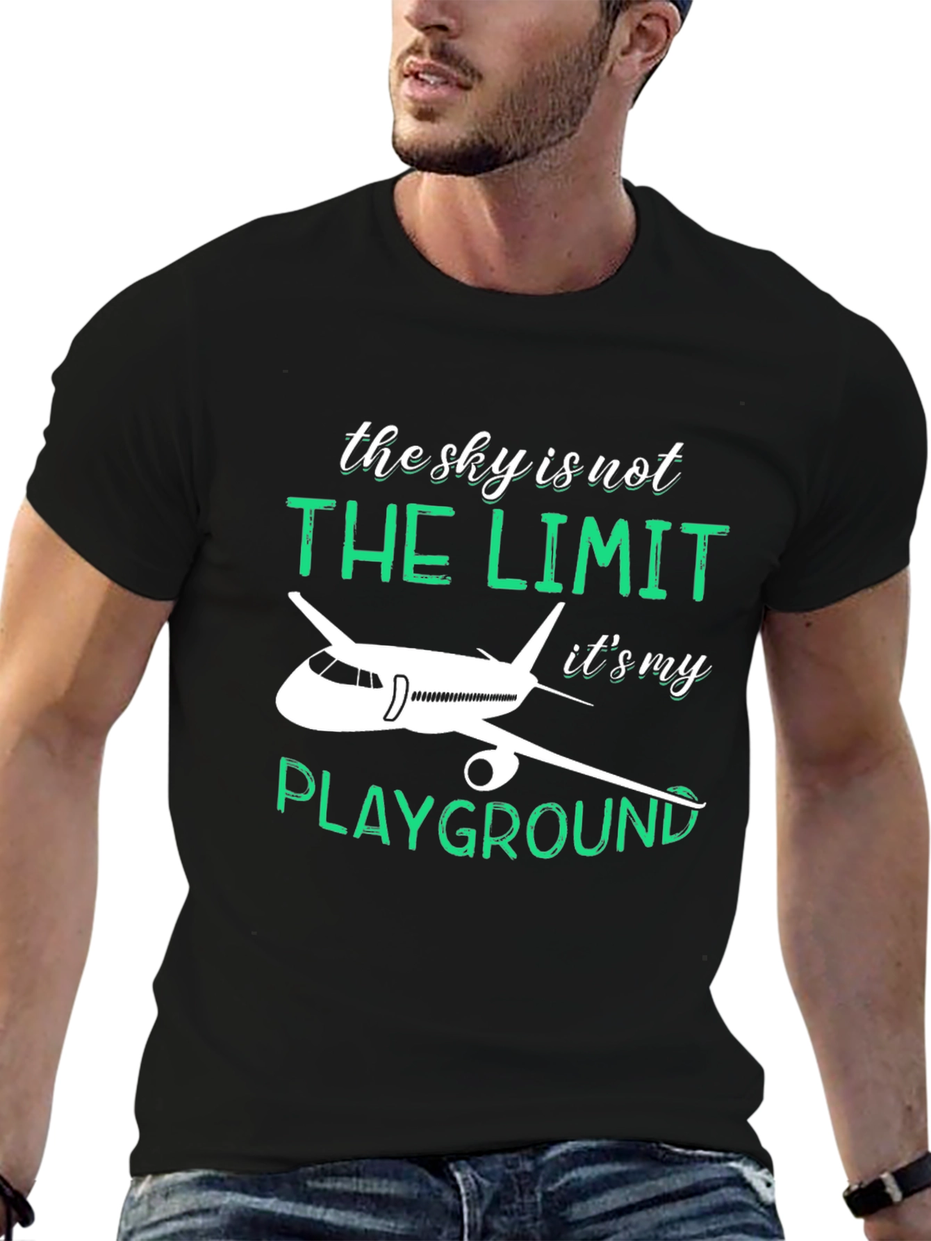 Pilot Playground Graphic Tee - Aviation Shirt