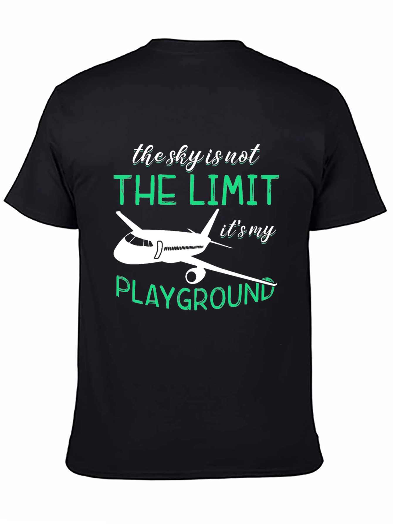 Pilot Playground Graphic Tee - Aviation Shirt
