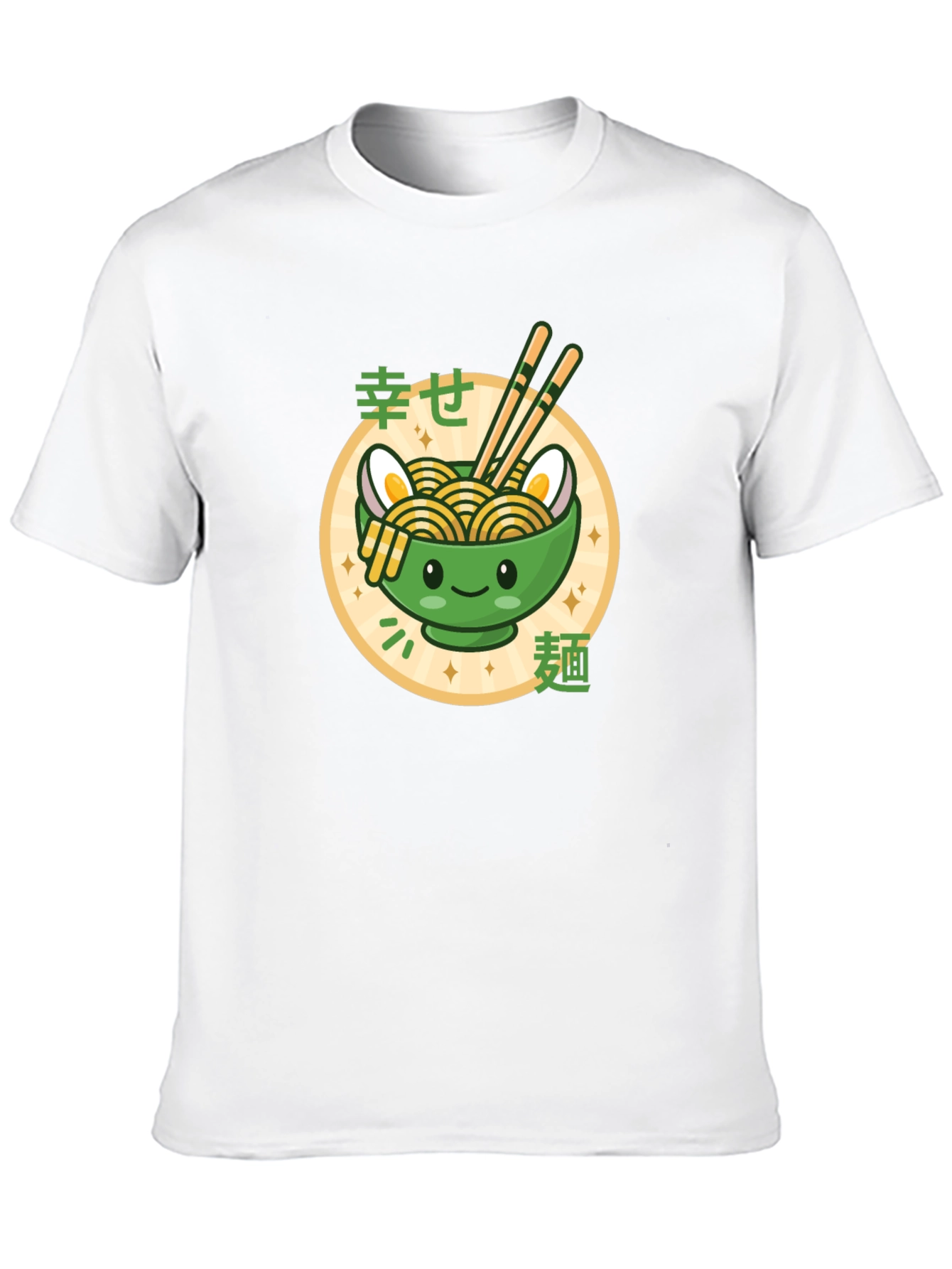 Kawaii Ramen T-Shirt - Cute Japanese Noodles Graphic Tee