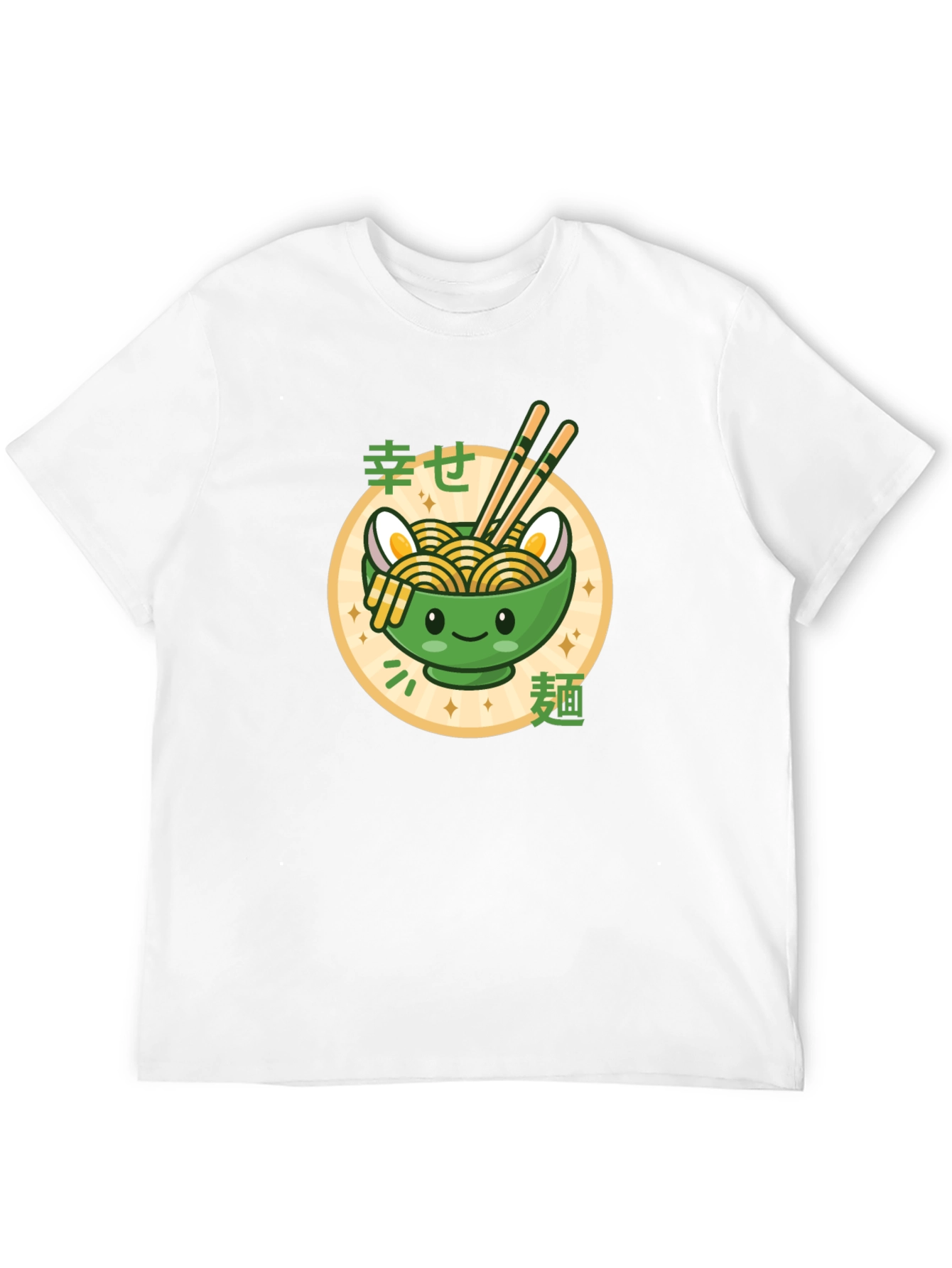 Kawaii Ramen T-Shirt - Cute Japanese Noodles Graphic Tee