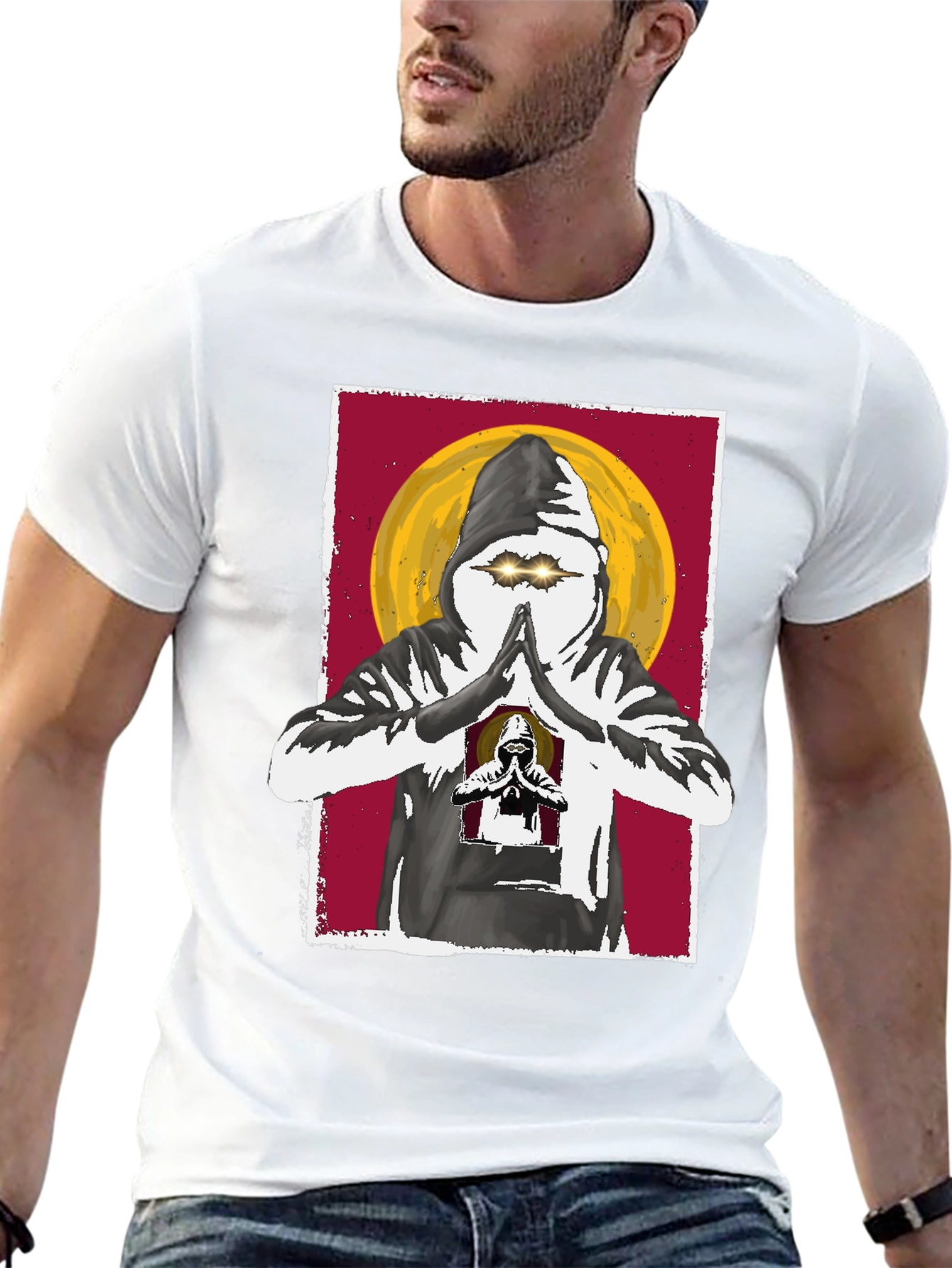 Enlightened Monk Graphic T-Shirt