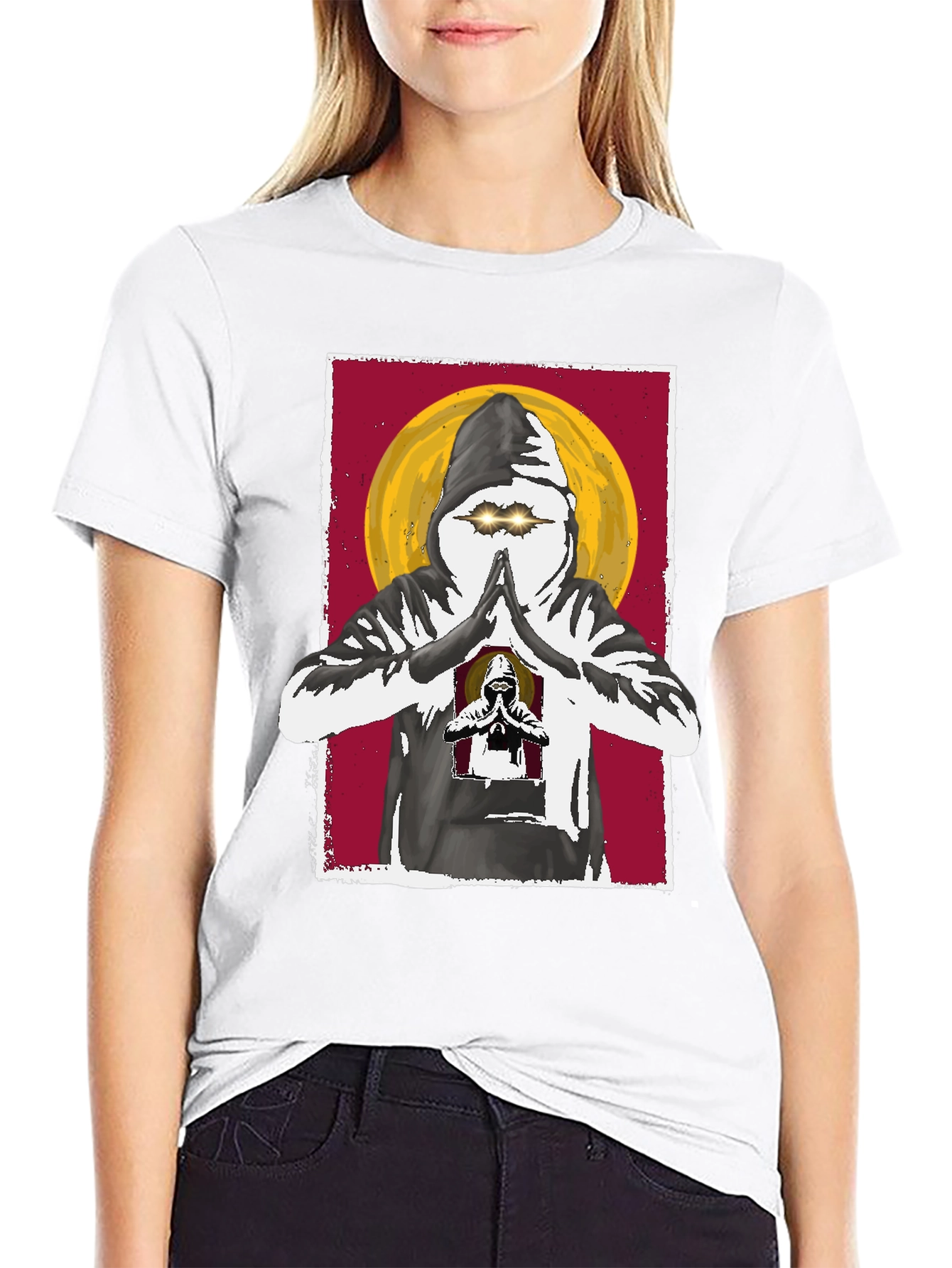 Enlightened Monk Graphic T-Shirt