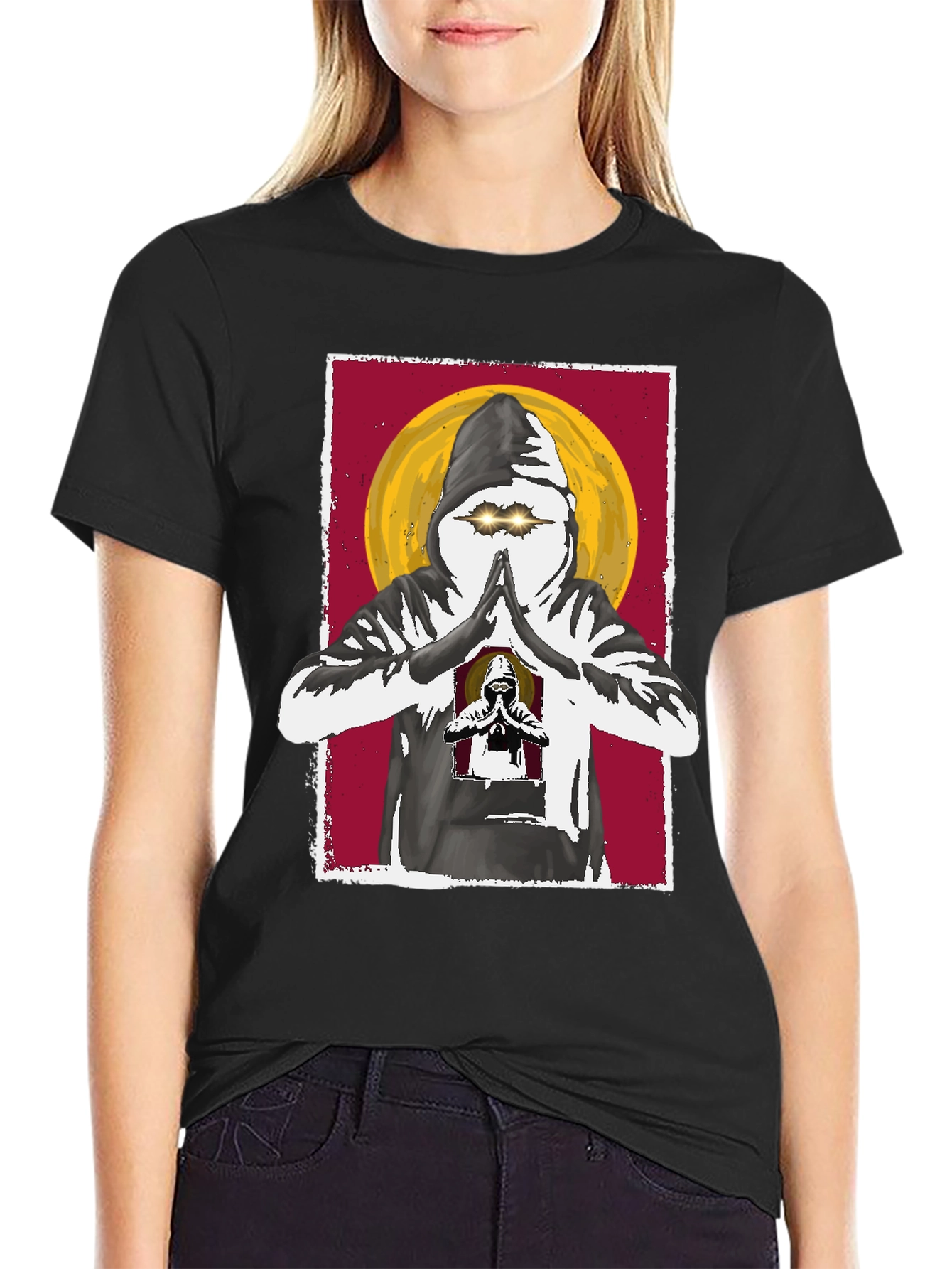 Enlightened Monk Graphic T-Shirt