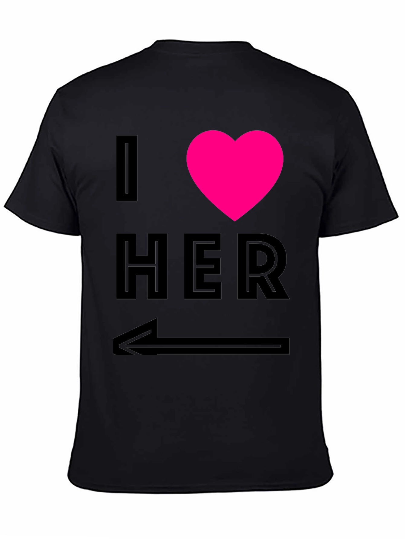 I Heart Her - Novelty Graphic T-Shirt