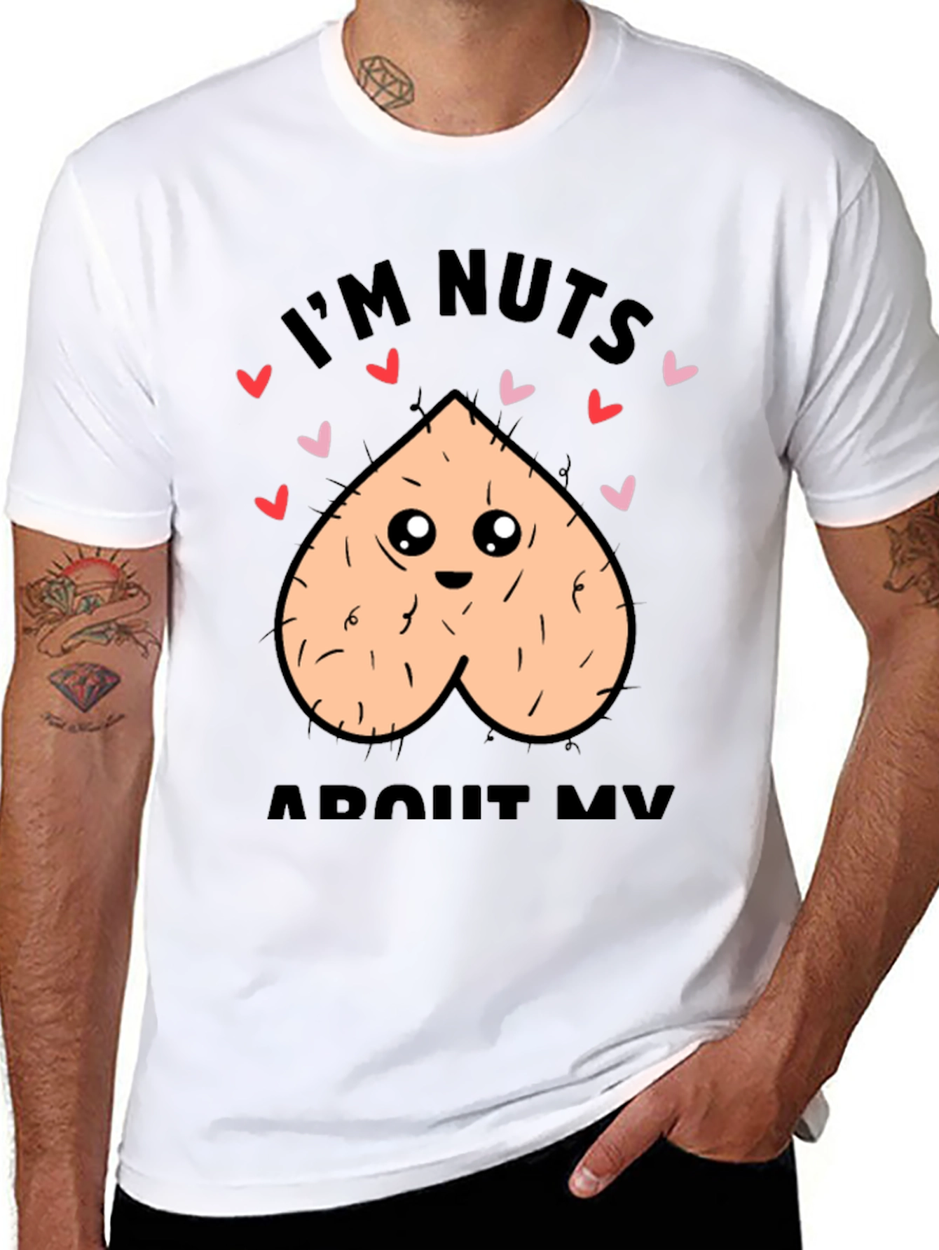 Im Nuts About My Valentine T-Shirt