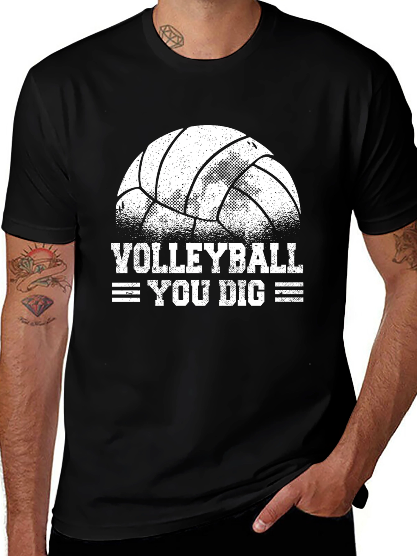 Volleyball You Dig Graphic T-Shirt
