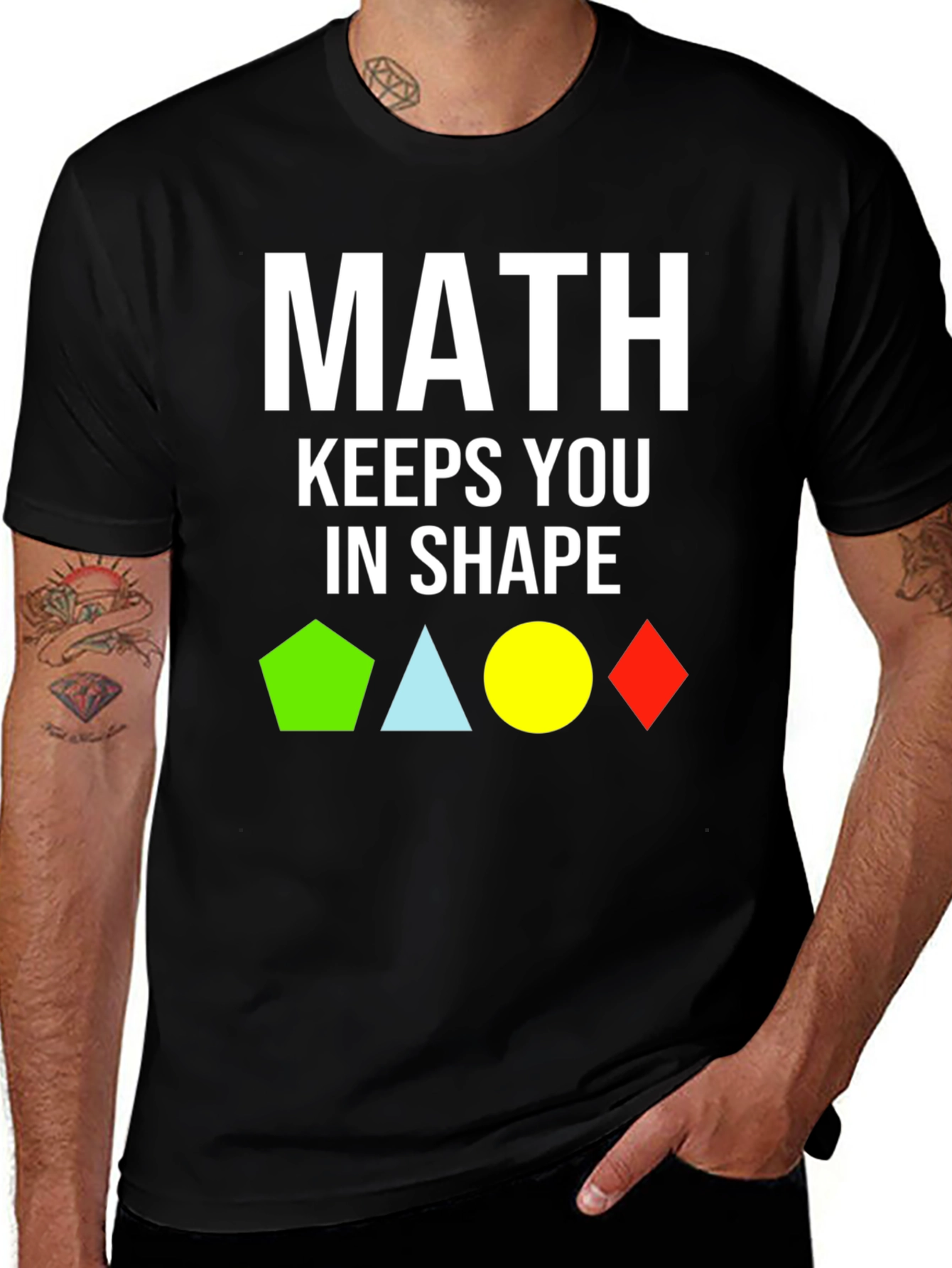 Math Keeps You In Shape T-Shirt