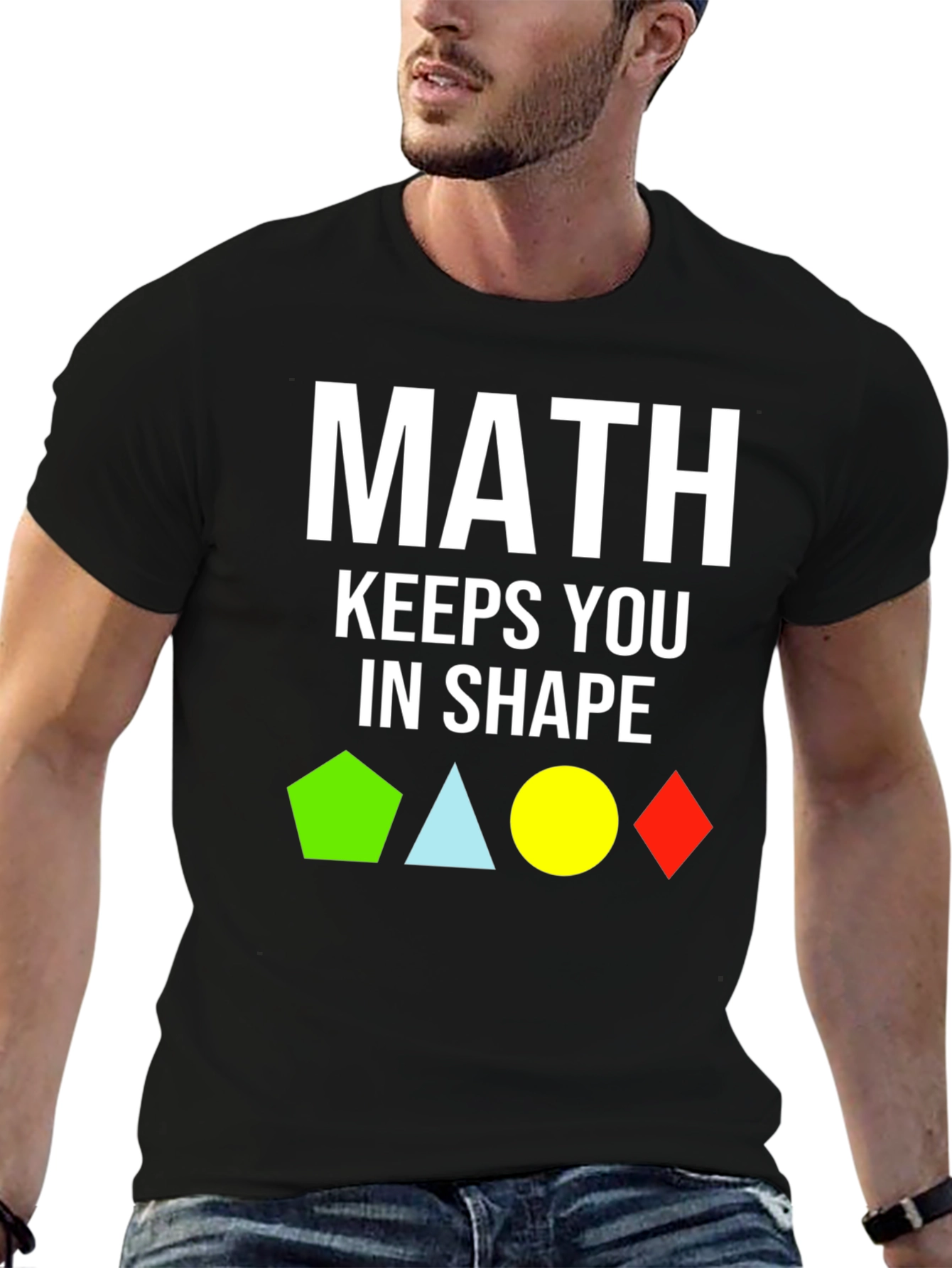 Math Keeps You In Shape T-Shirt