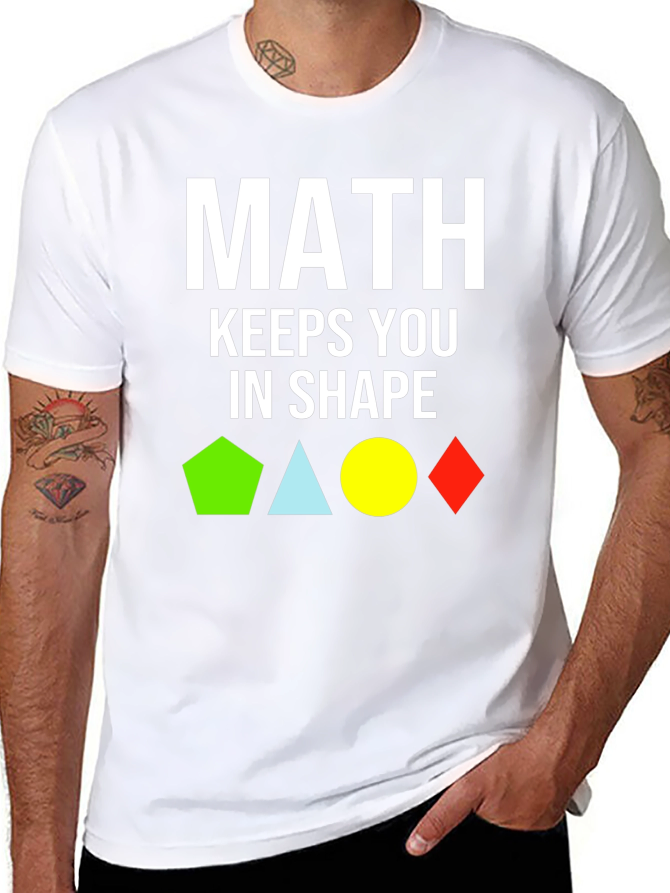 Math Keeps You In Shape T-Shirt