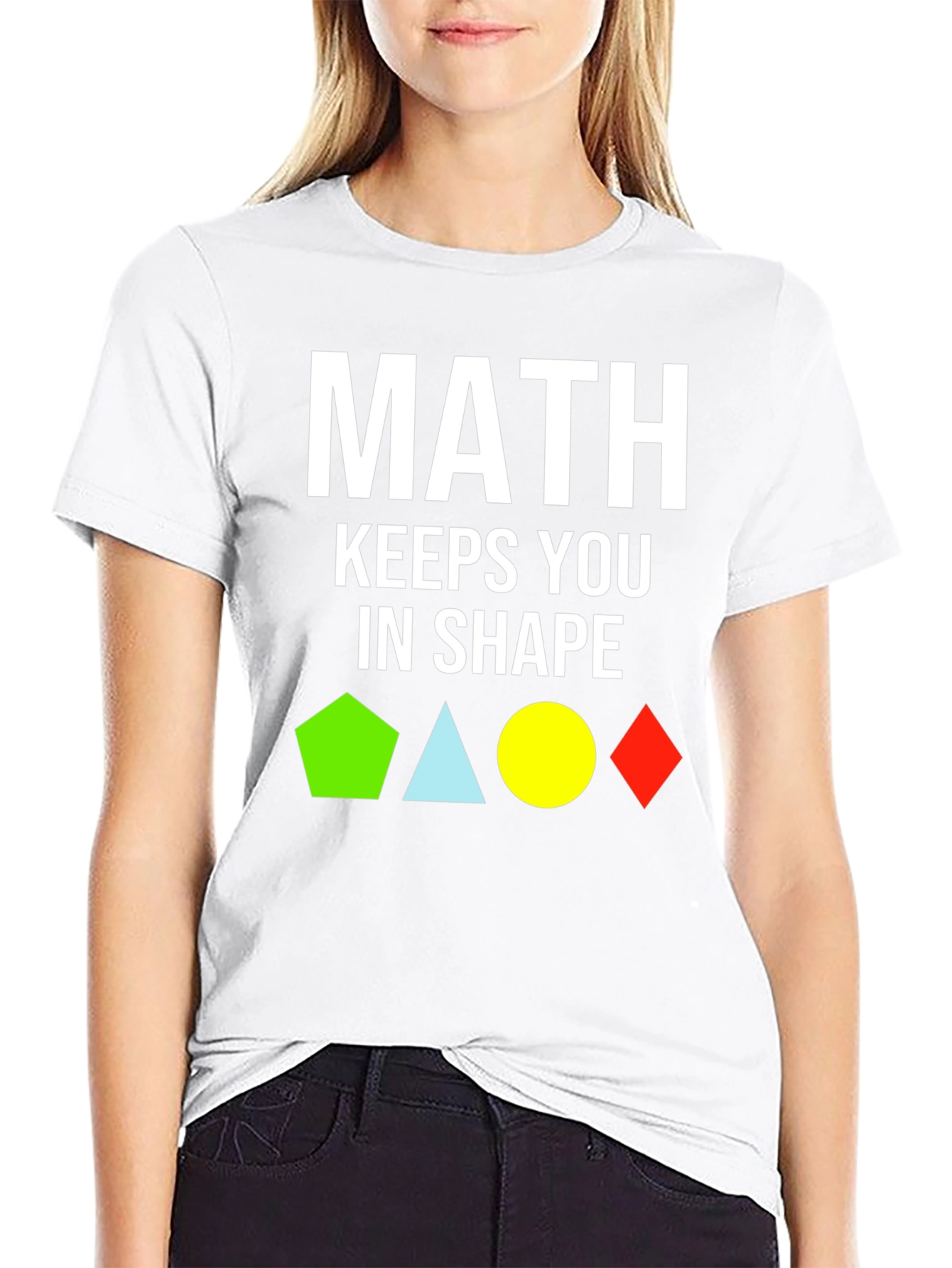 Math Keeps You In Shape T-Shirt