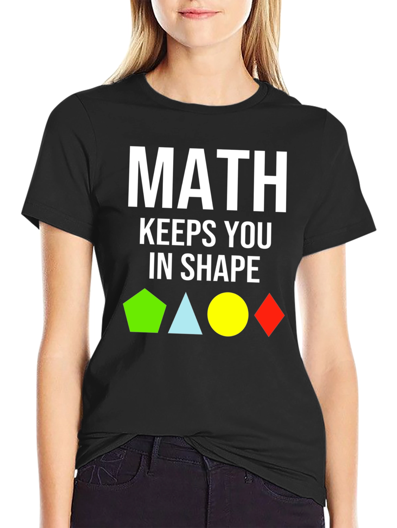 Math Keeps You In Shape T-Shirt