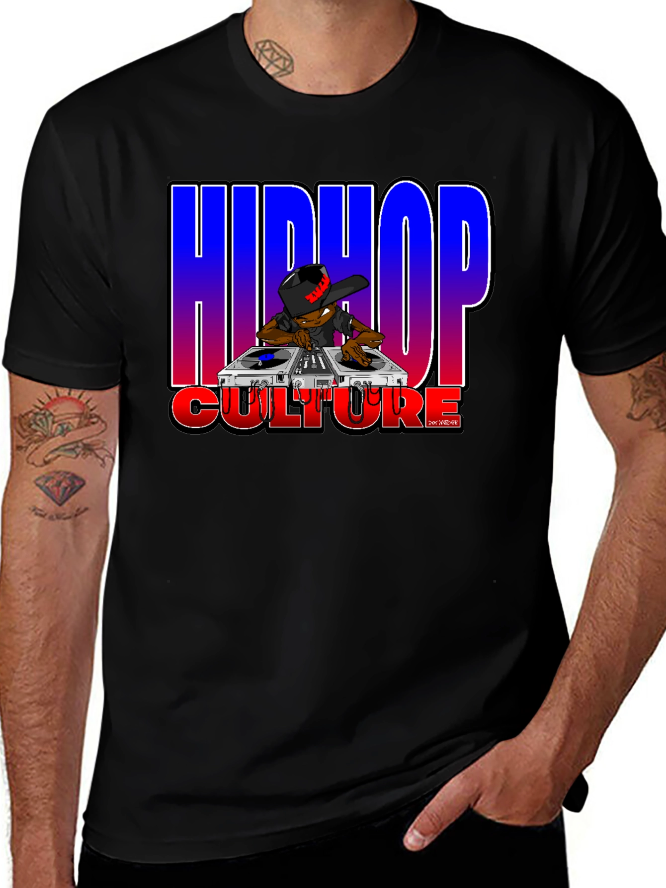 Hip Hop Culture Graphic T-Shirt
