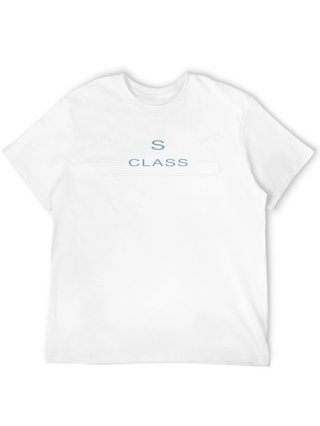 S-Class Car Silhouette Black Tee