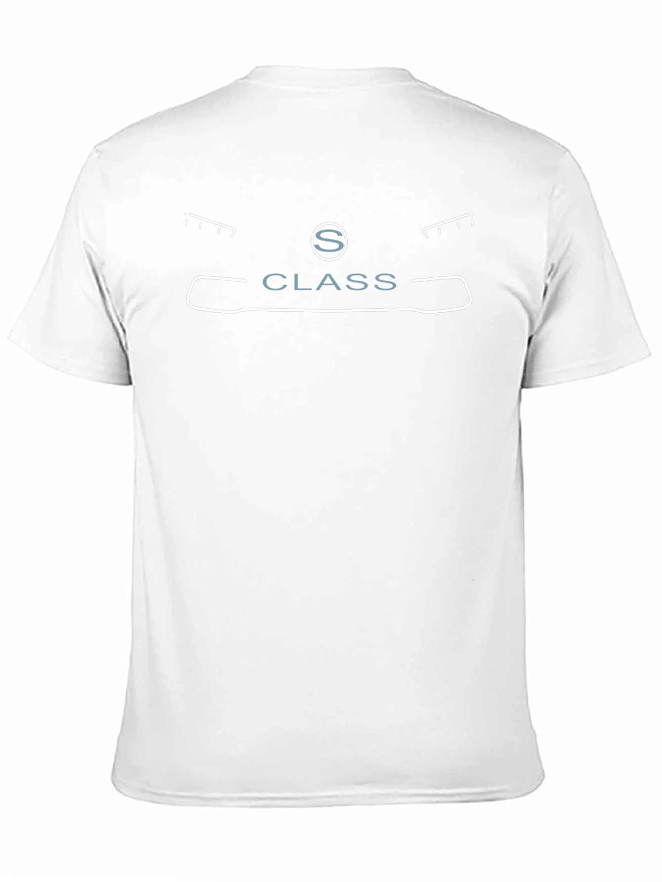 S-Class Car Silhouette Black Tee